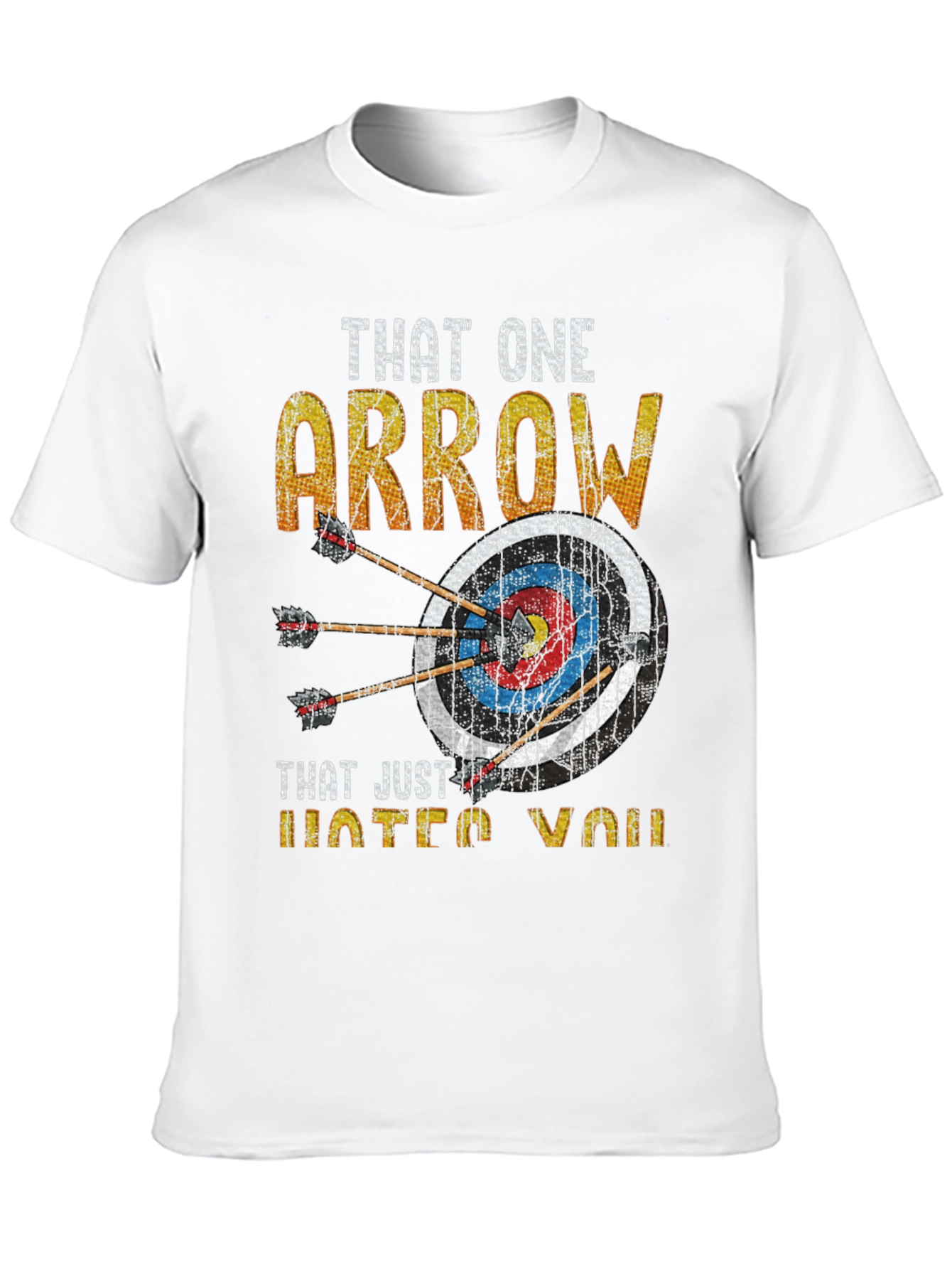 Archery Arrow T-Shirt - Humor Target Tee
