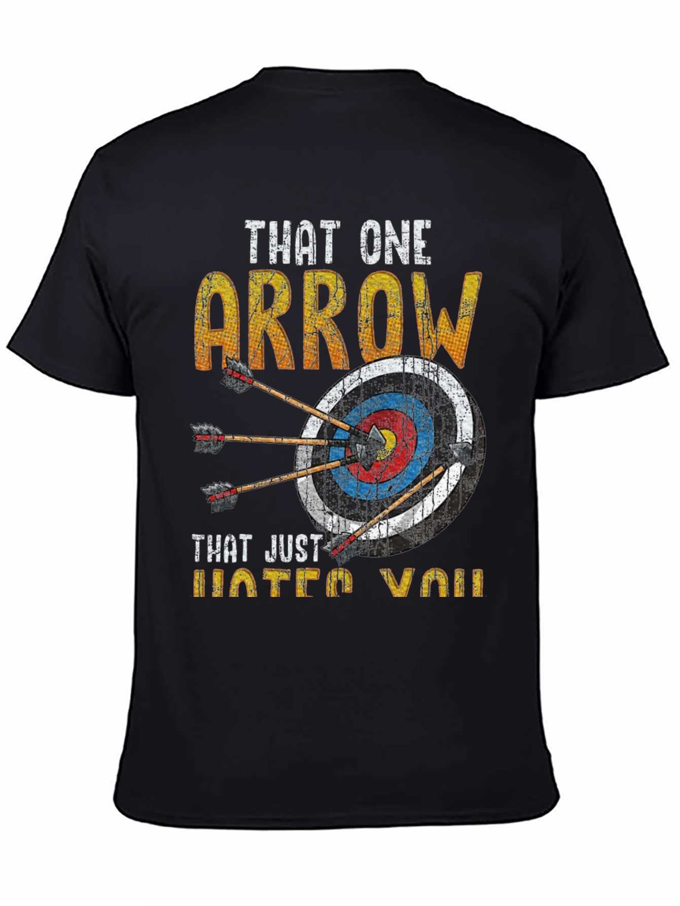 Archery Arrow T-Shirt - Humor Target Tee
