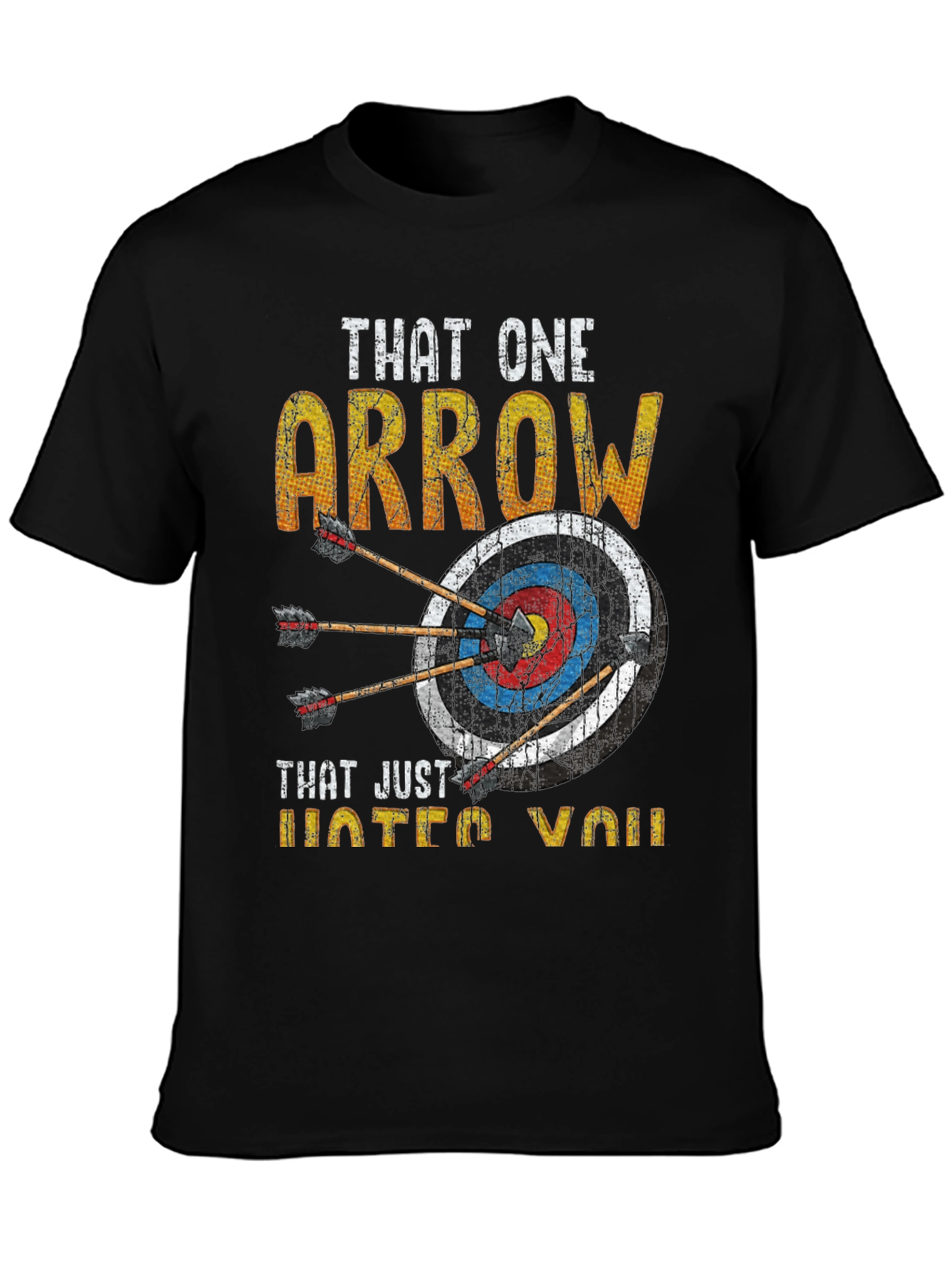Archery Arrow T-Shirt - Humor Target Tee