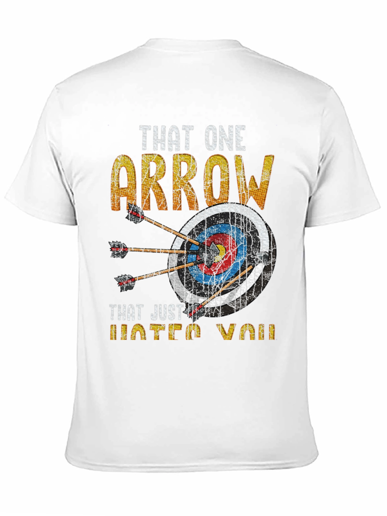 Archery Arrow T-Shirt - Humor Target Tee