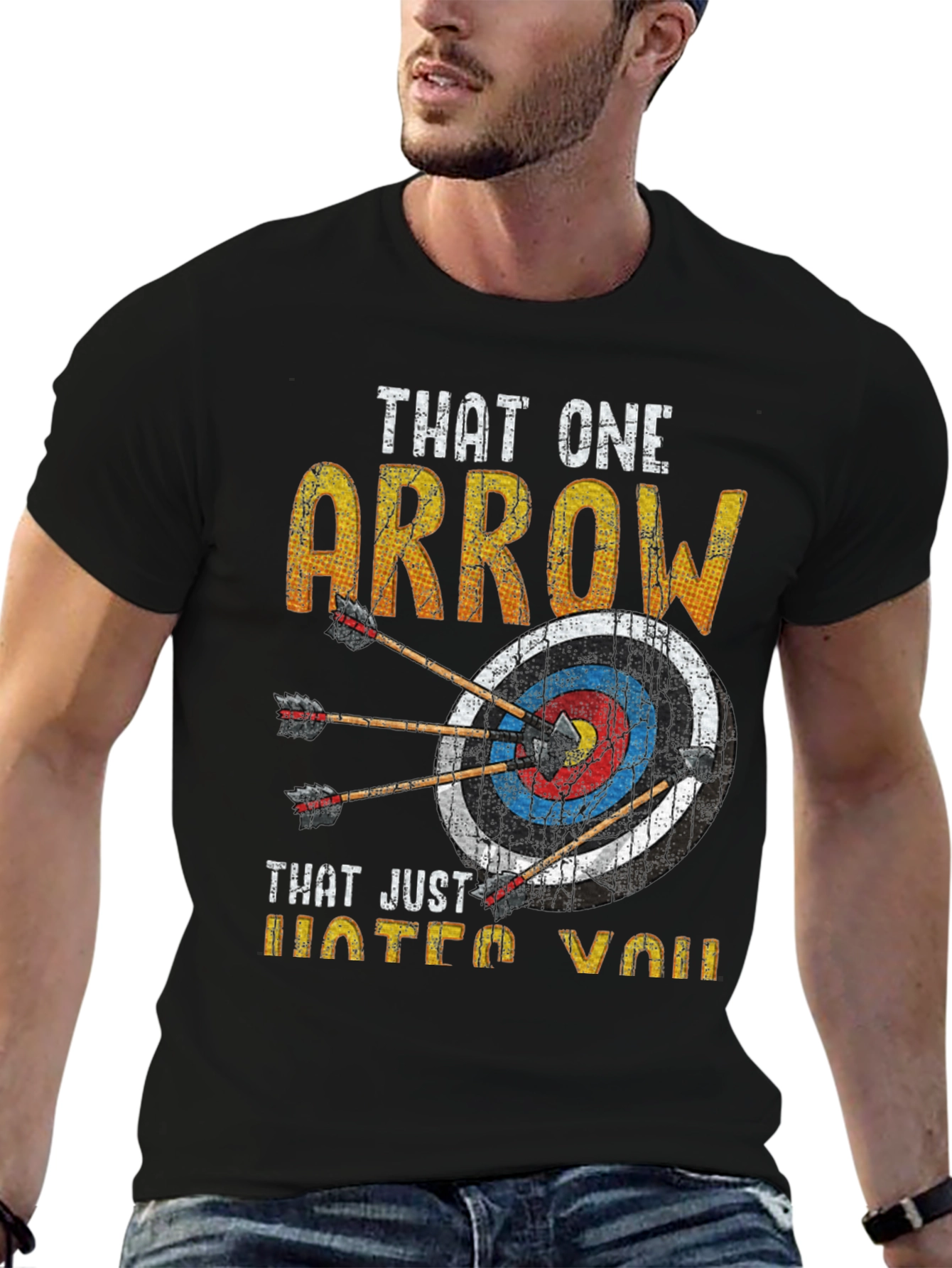 Archery Arrow T-Shirt - Humor Target Tee