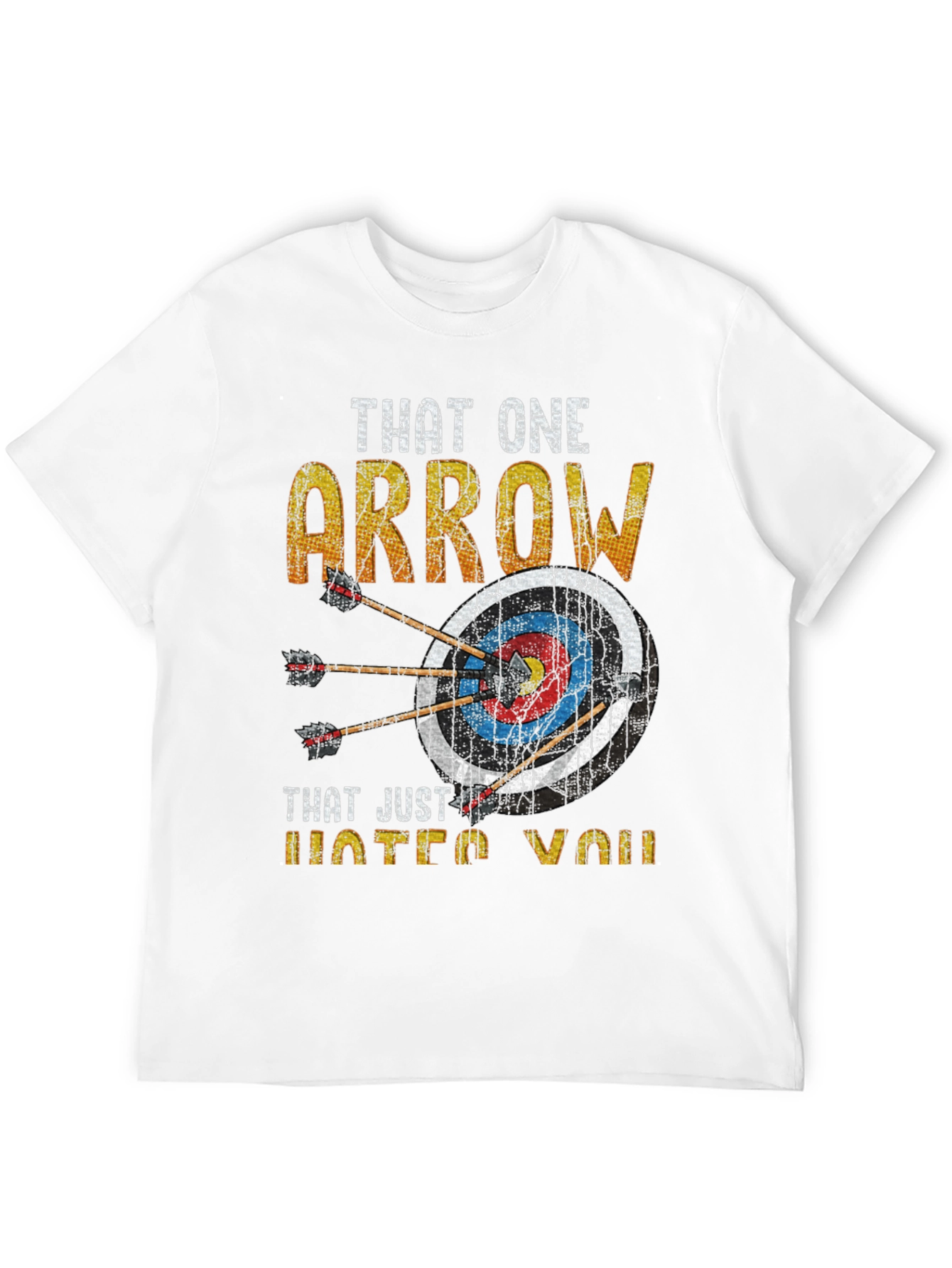 Archery Arrow T-Shirt - Humor Target Tee