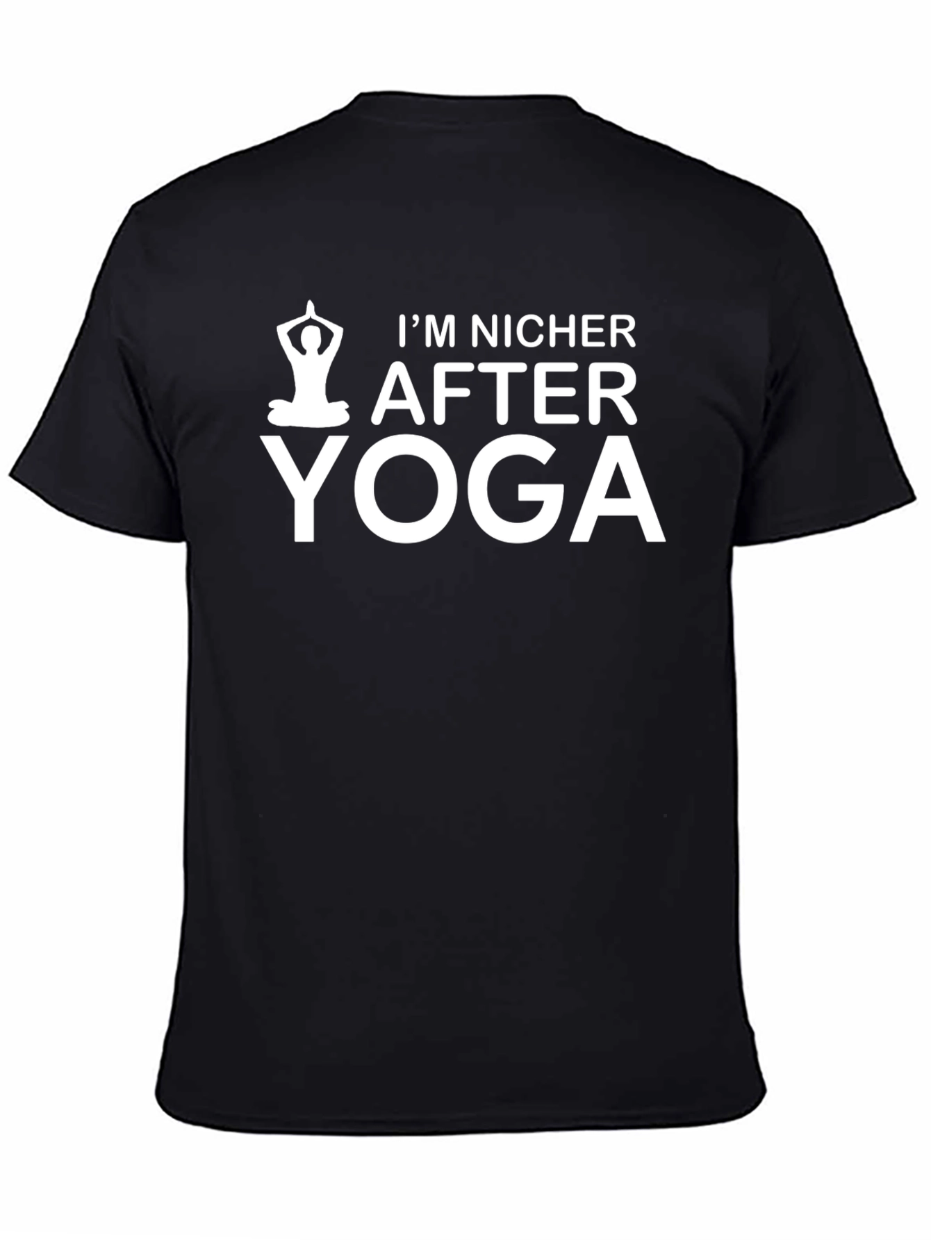 Funny Yoga T-Shirt - Im Nicer After Yoga