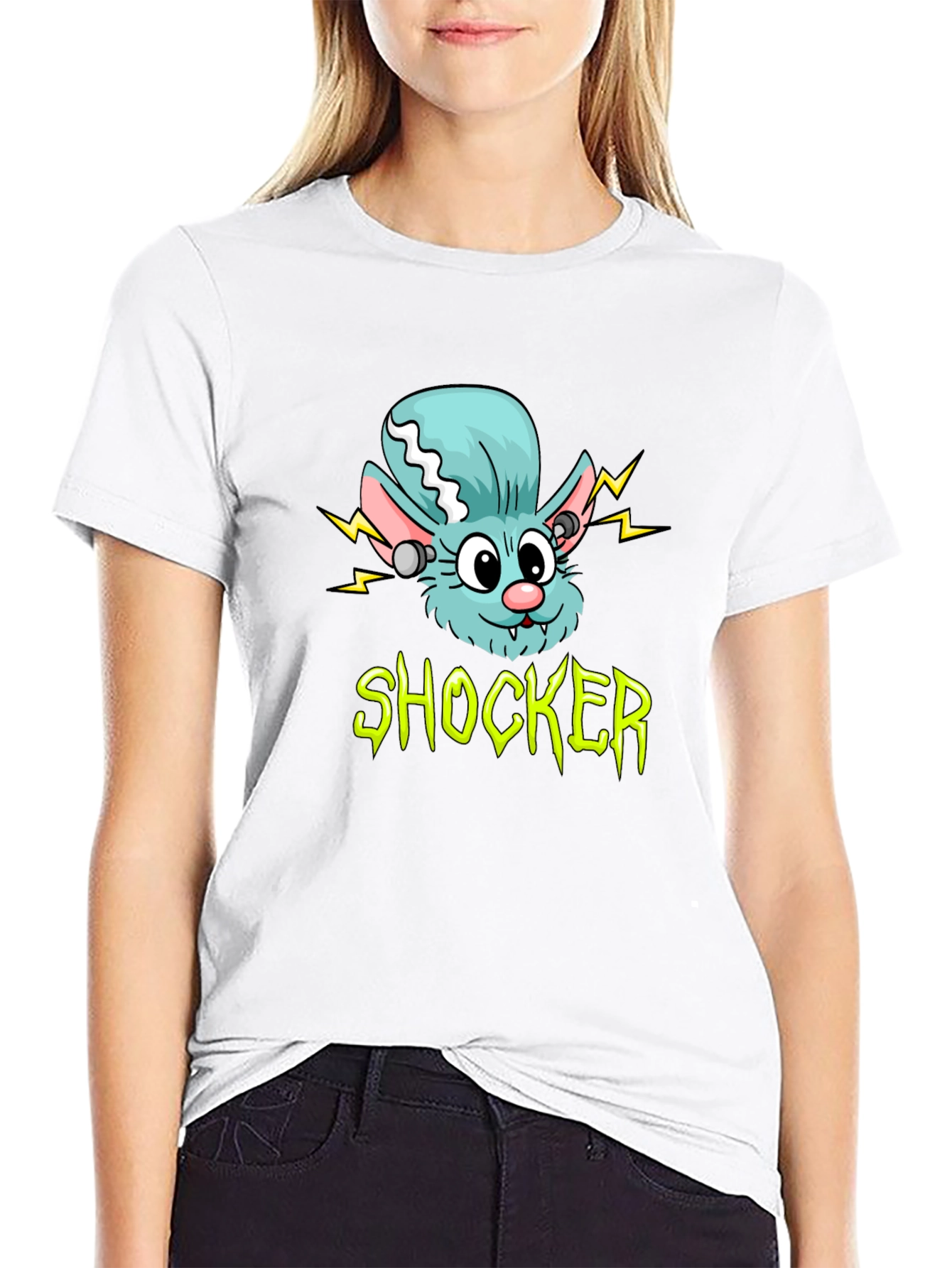 Shocker Monster Graphic Tee - Cool Cartoon Creature T-Shirt