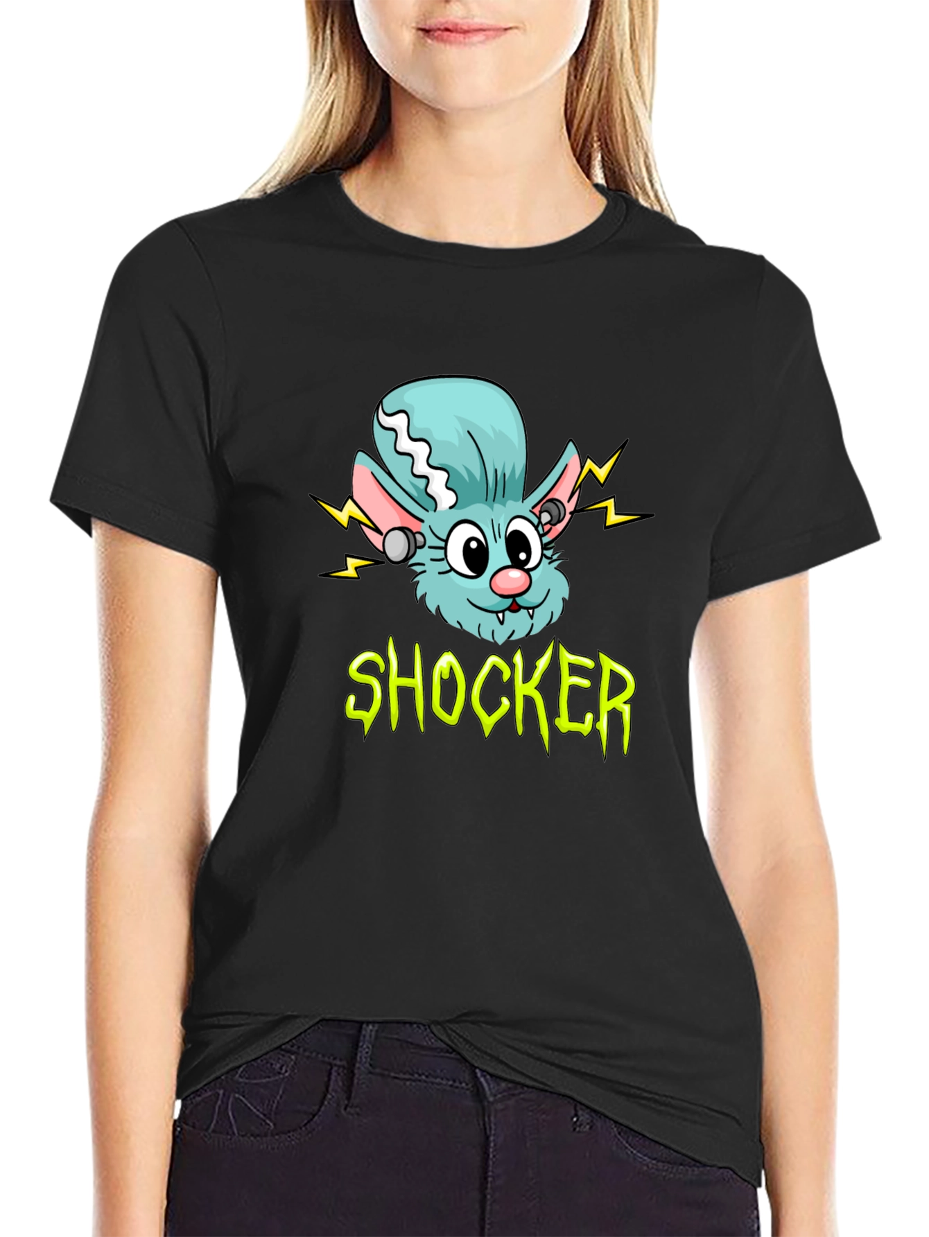 Shocker Monster Graphic Tee - Cool Cartoon Creature T-Shirt