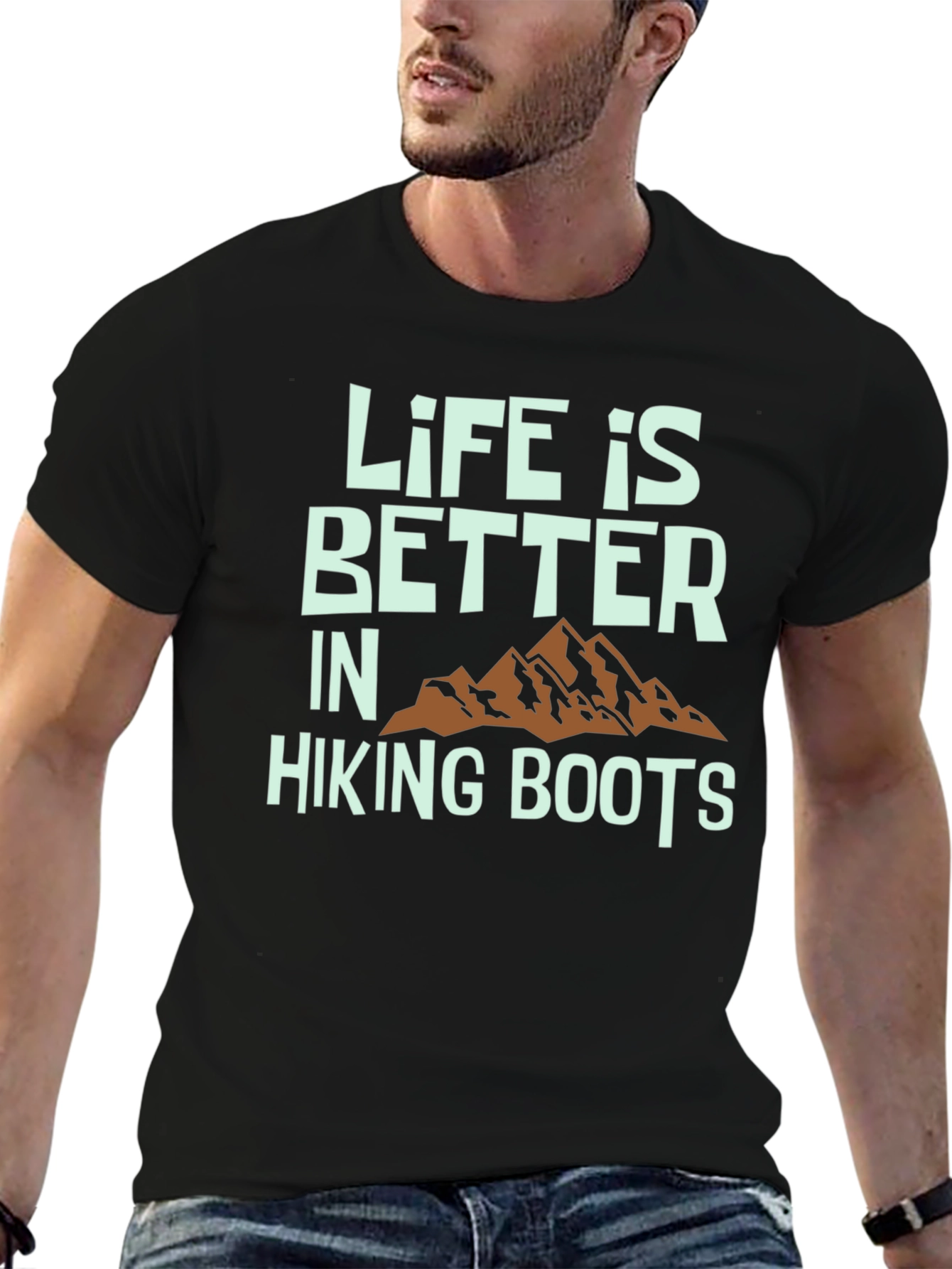 Life is Better in Hiking Boots Graphic Tee