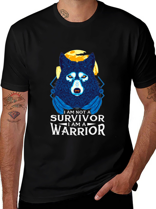 Warrior Wolf Graphic Tee