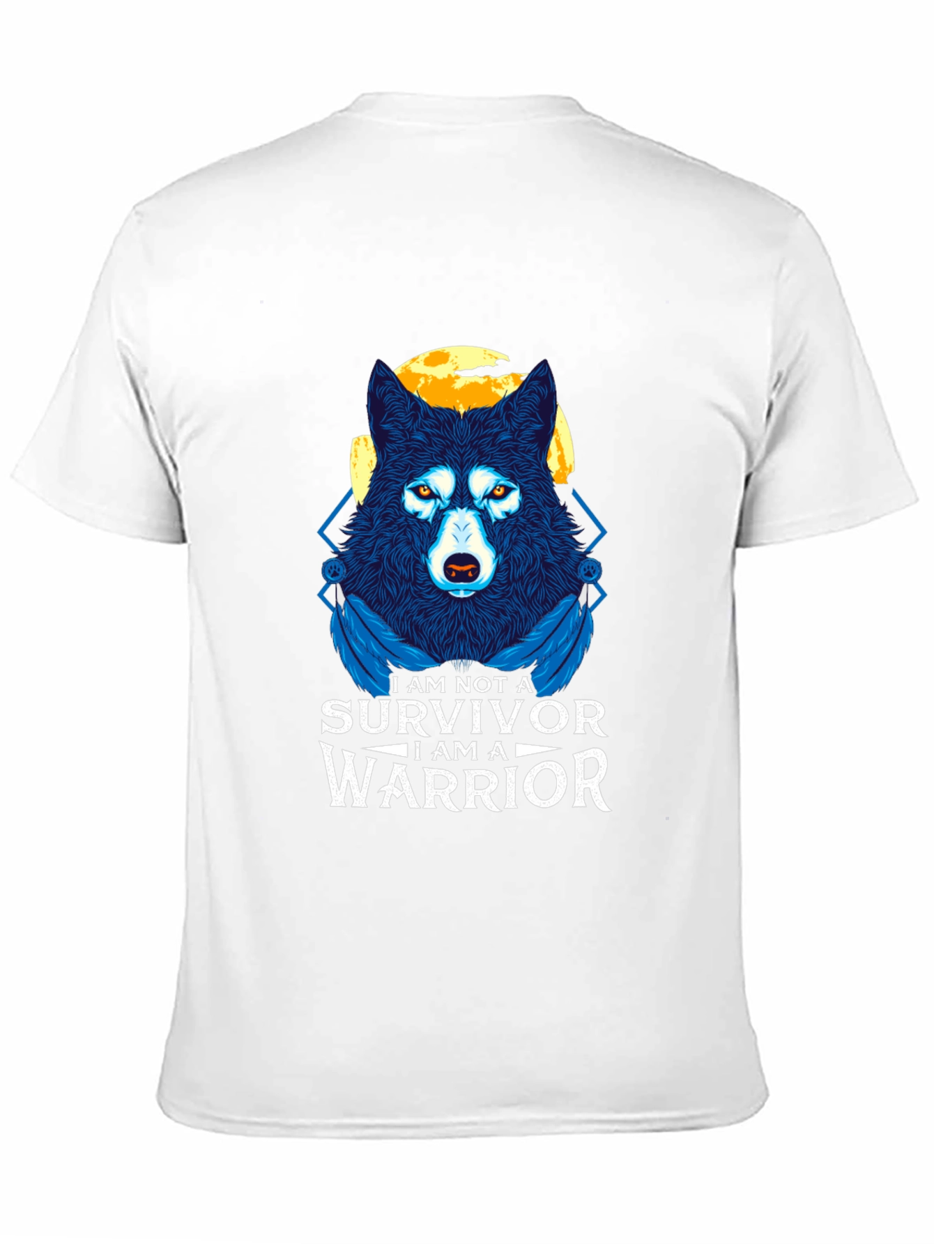 Warrior Wolf Graphic Tee