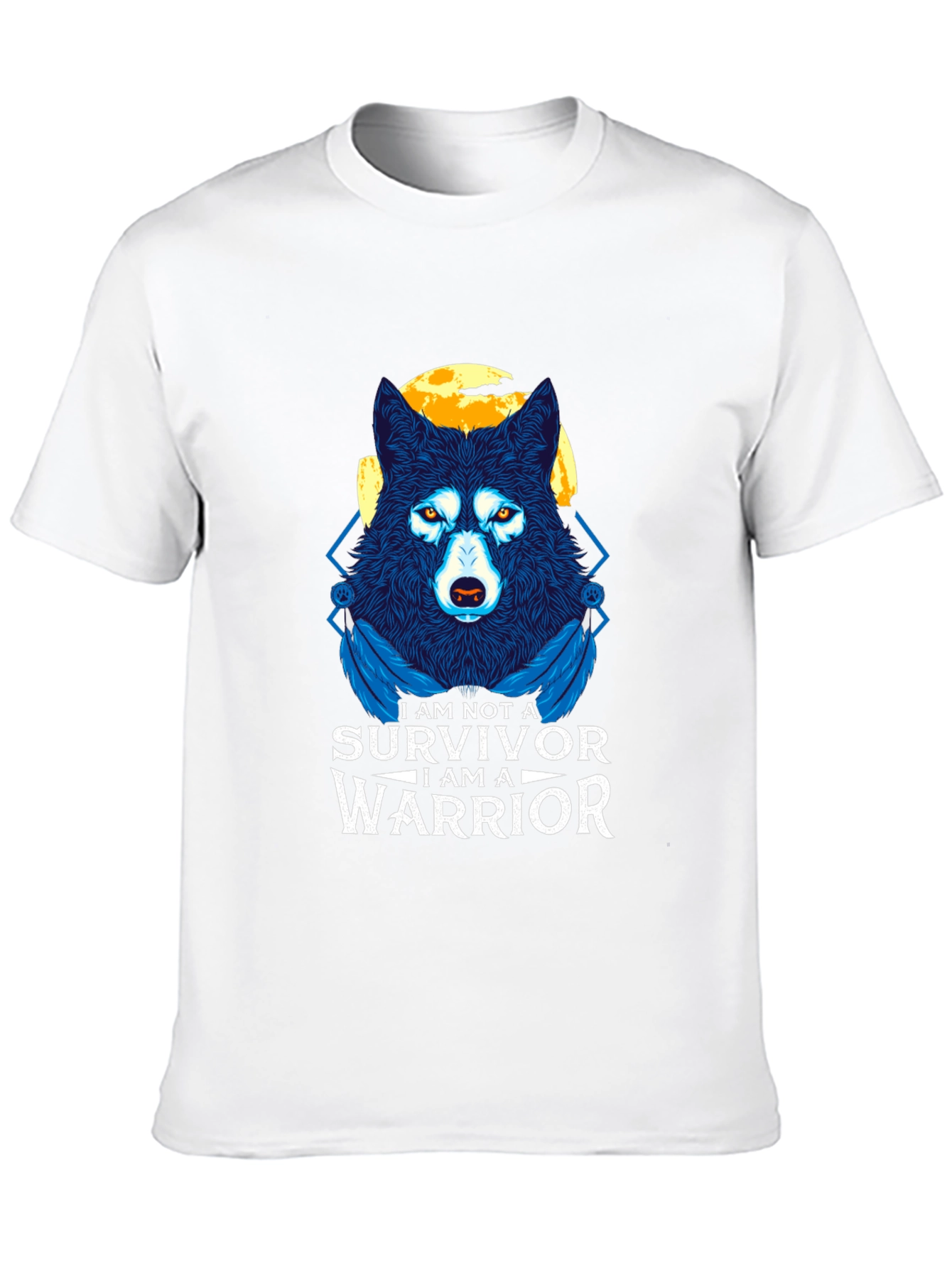 Warrior Wolf Graphic Tee