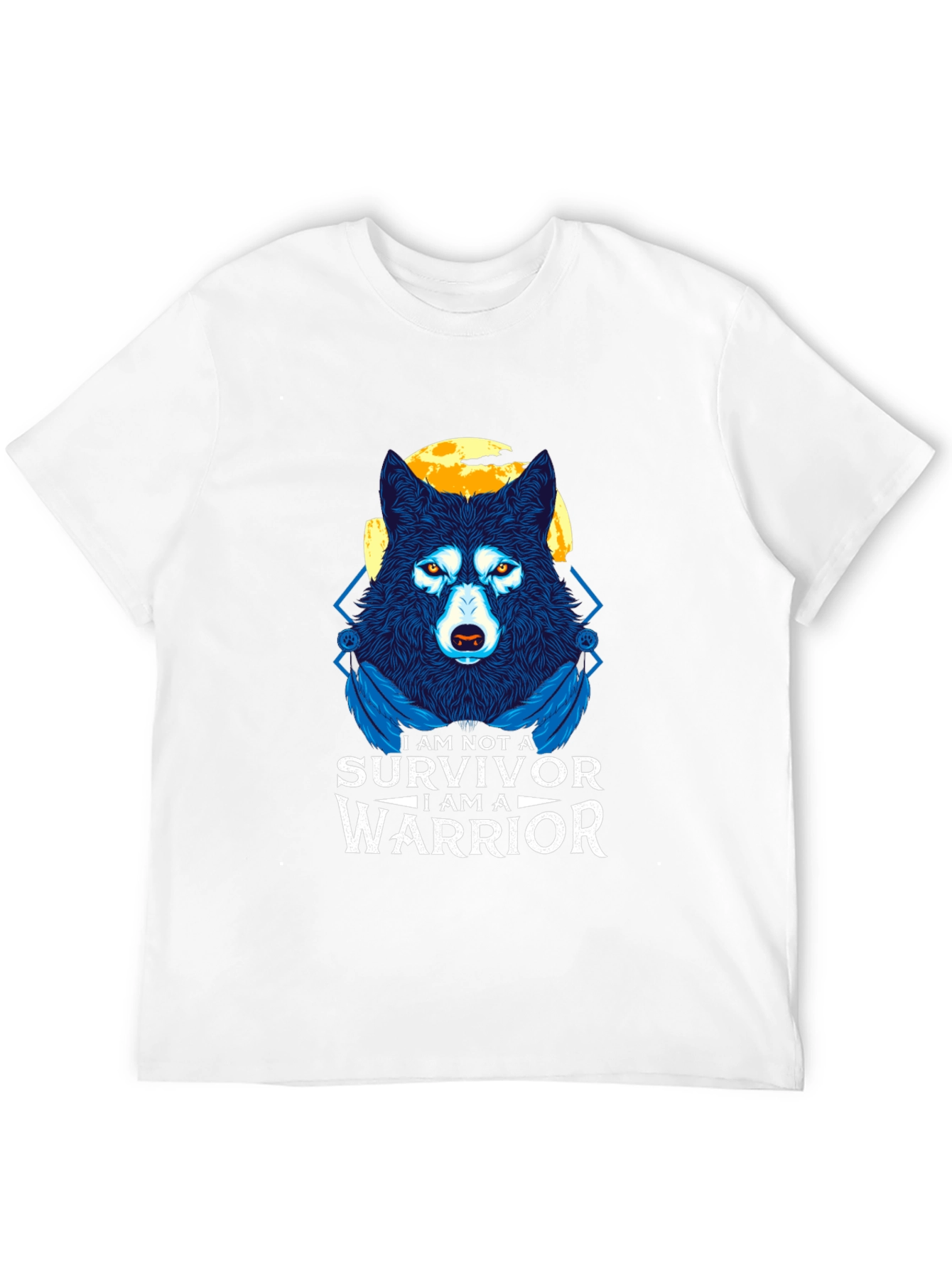 Warrior Wolf Graphic Tee