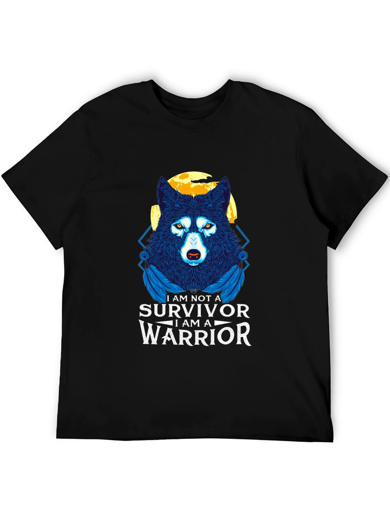 Warrior Wolf Graphic Tee