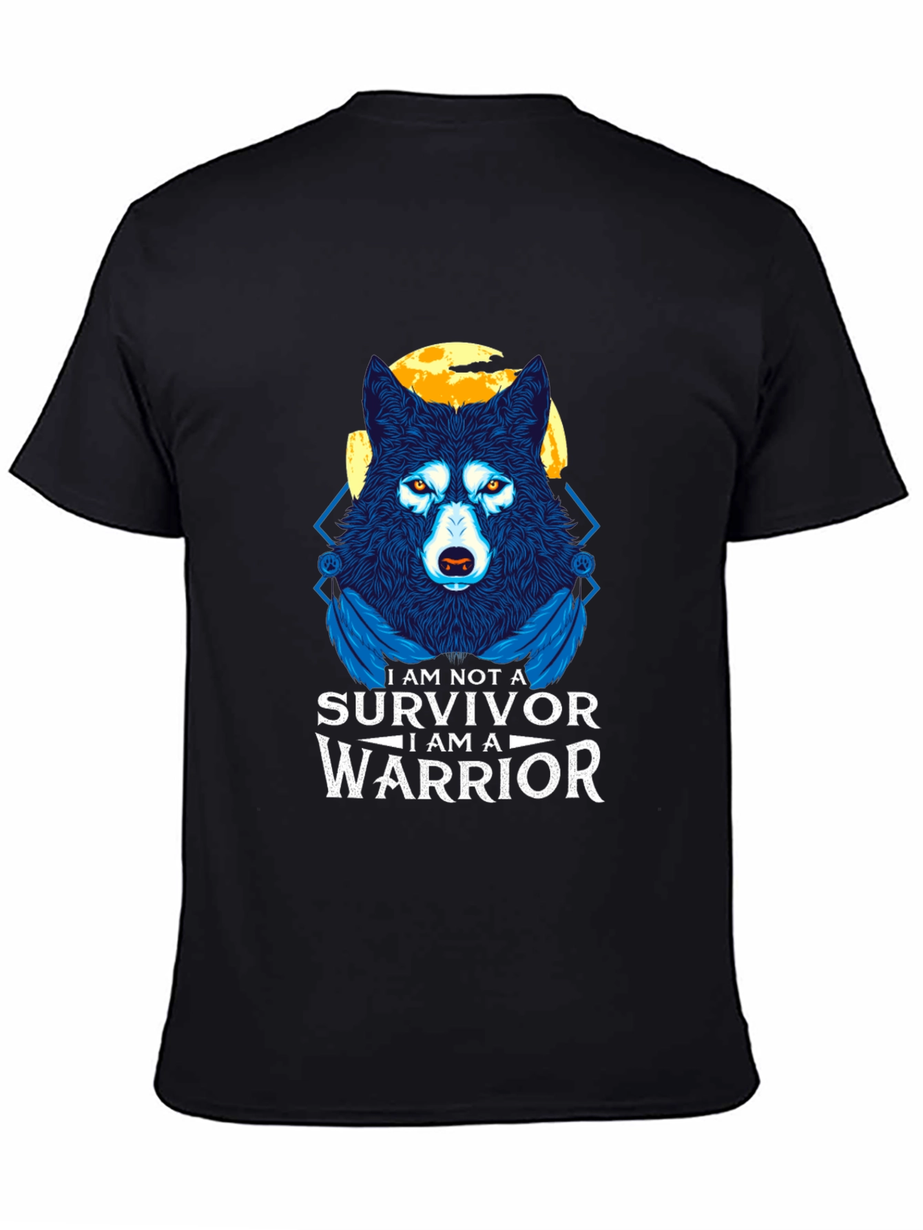 Warrior Wolf Graphic Tee