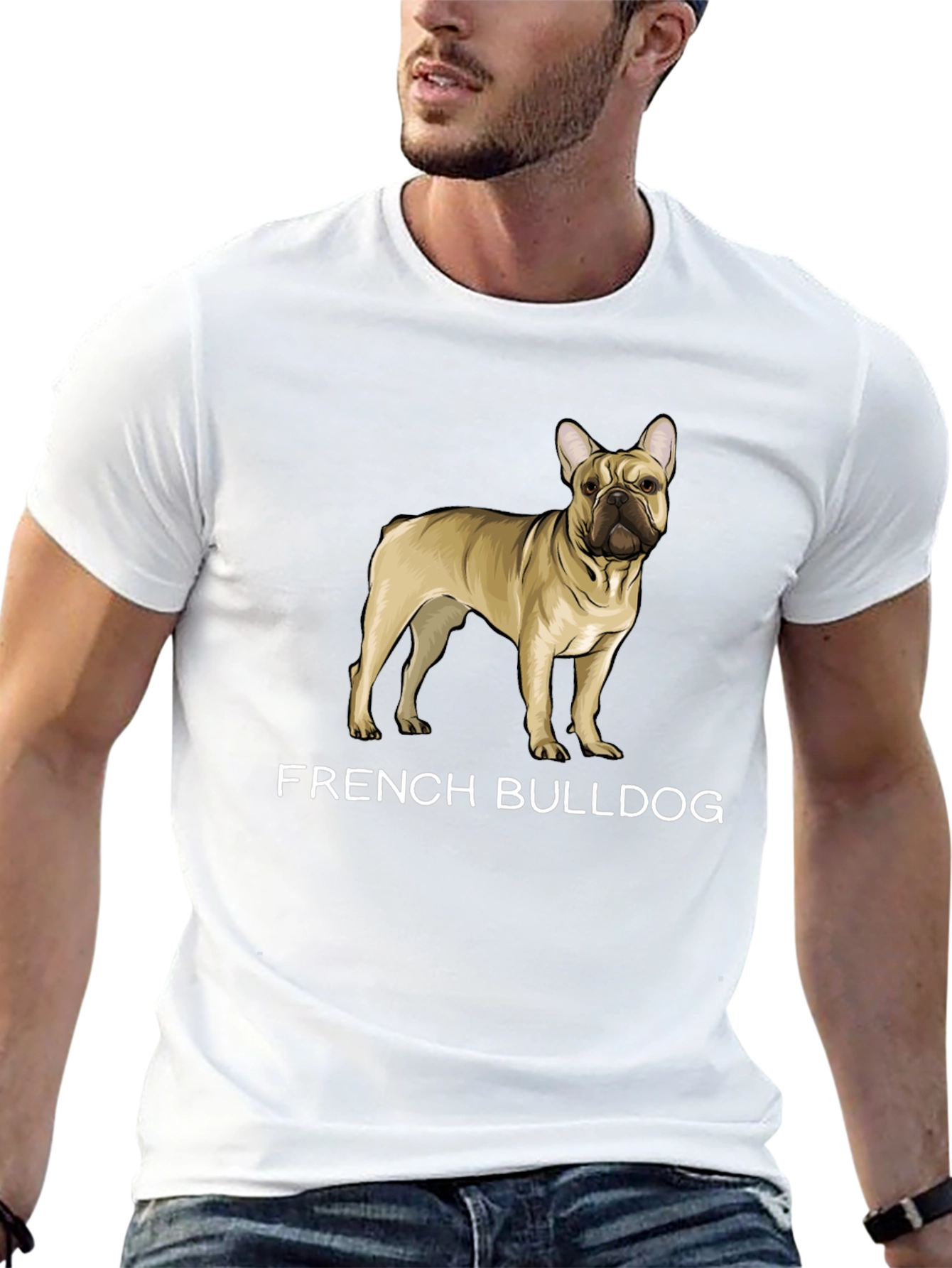 French Bulldog Graphic T-Shirt - Unisex Cotton Tee