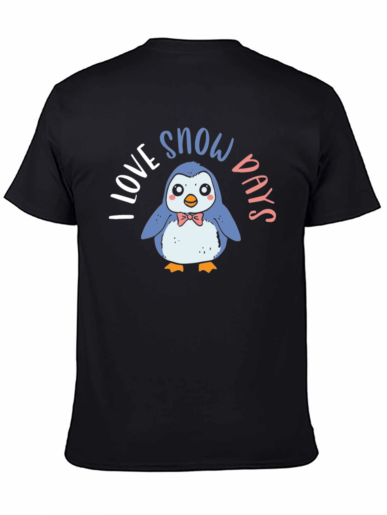 I Love Snow Days Penguin Graphic Tee