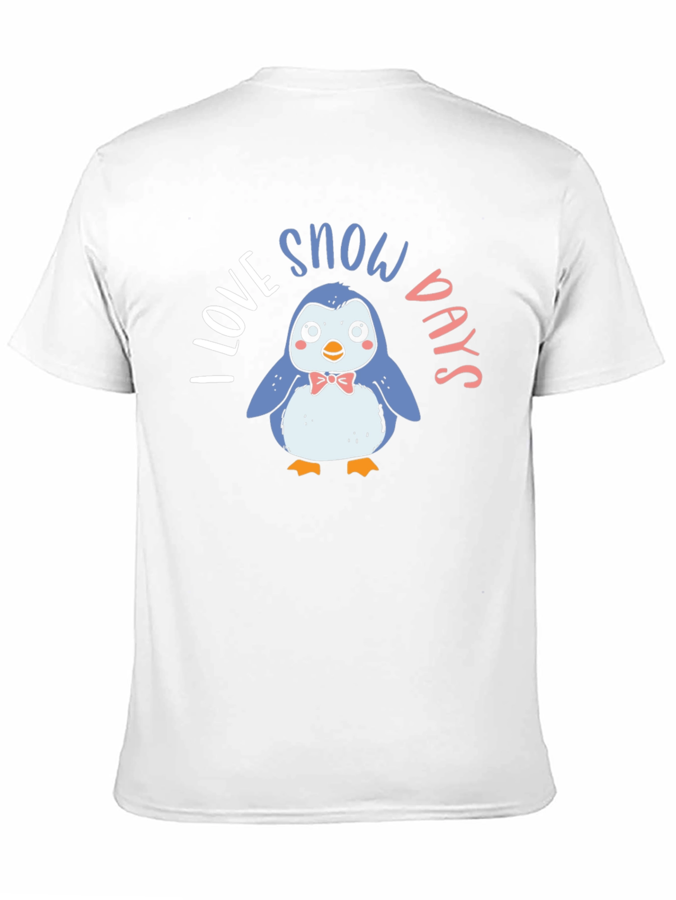 I Love Snow Days Penguin Graphic Tee