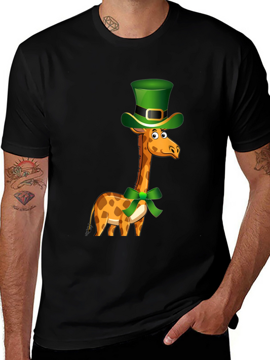 St. Patricks Day Giraffe T-Shirt