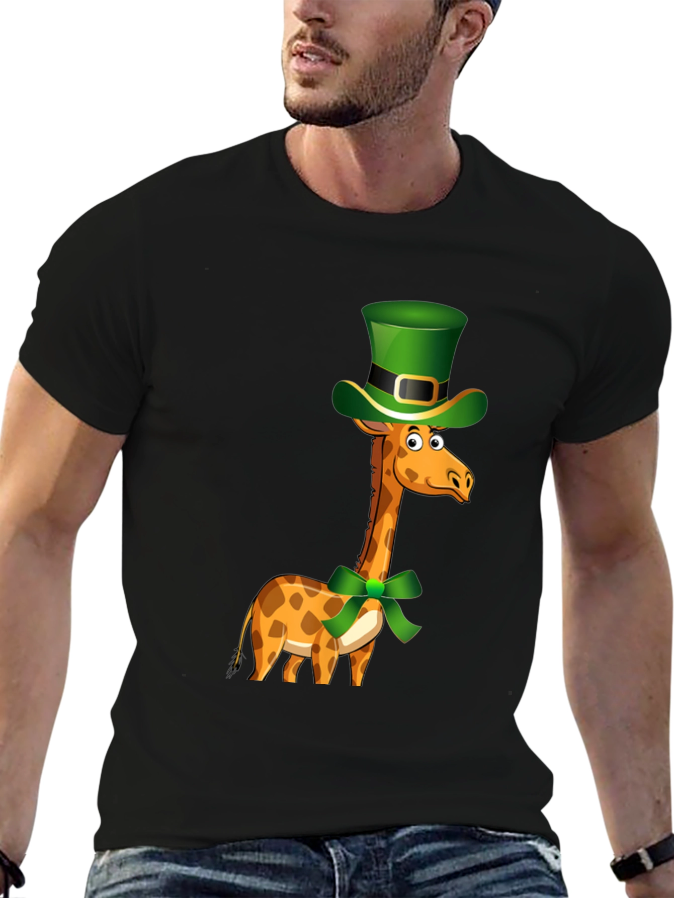 St. Patricks Day Giraffe T-Shirt