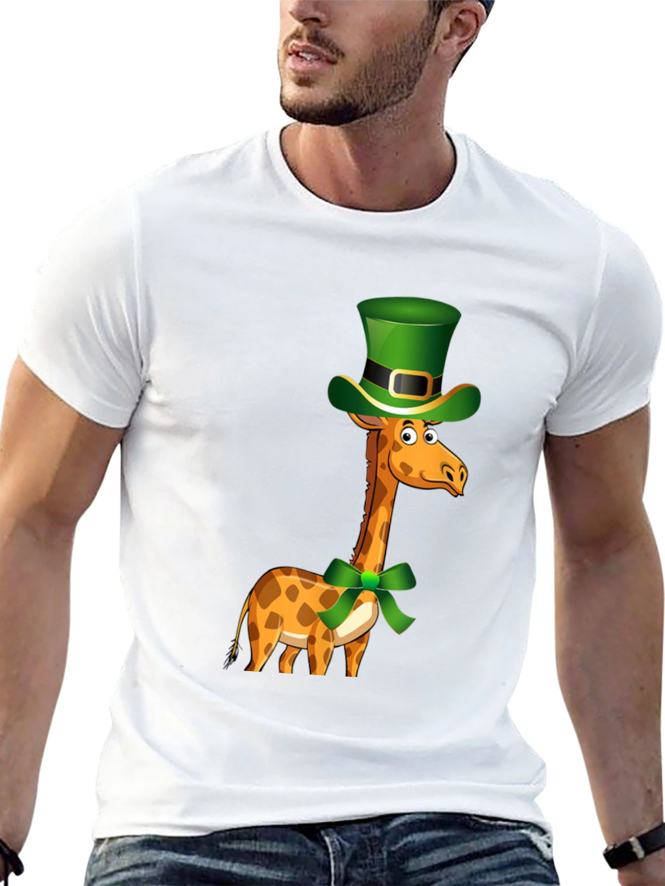 St. Patricks Day Giraffe T-Shirt