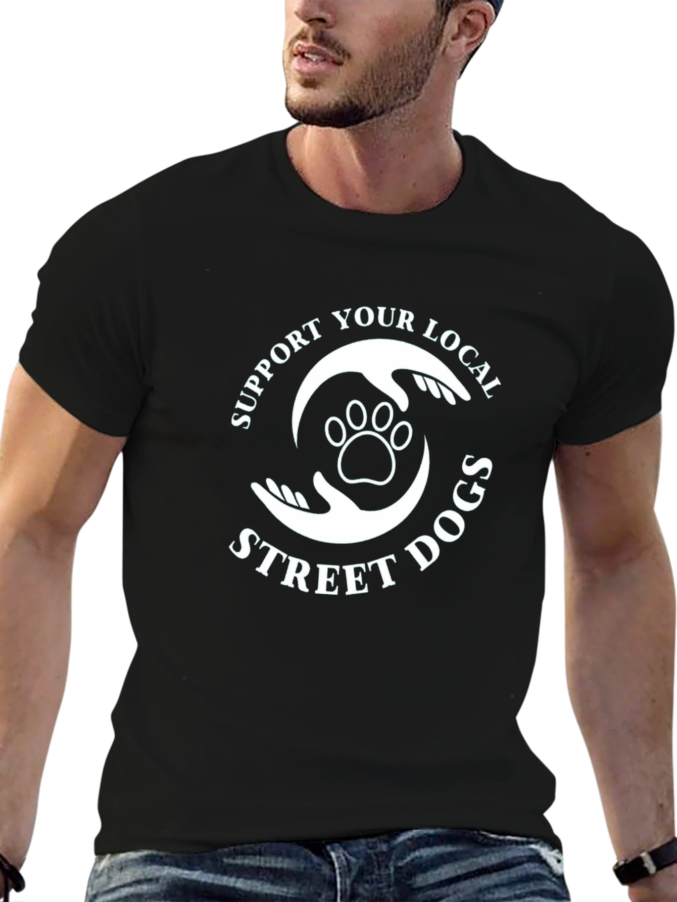 Support Local Street Dogs T-Shirt