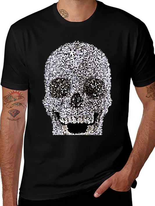 Skull Graphic Print T-Shirt
