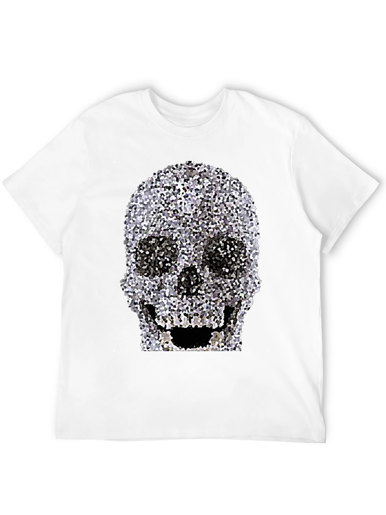 Skull Graphic Print T-Shirt