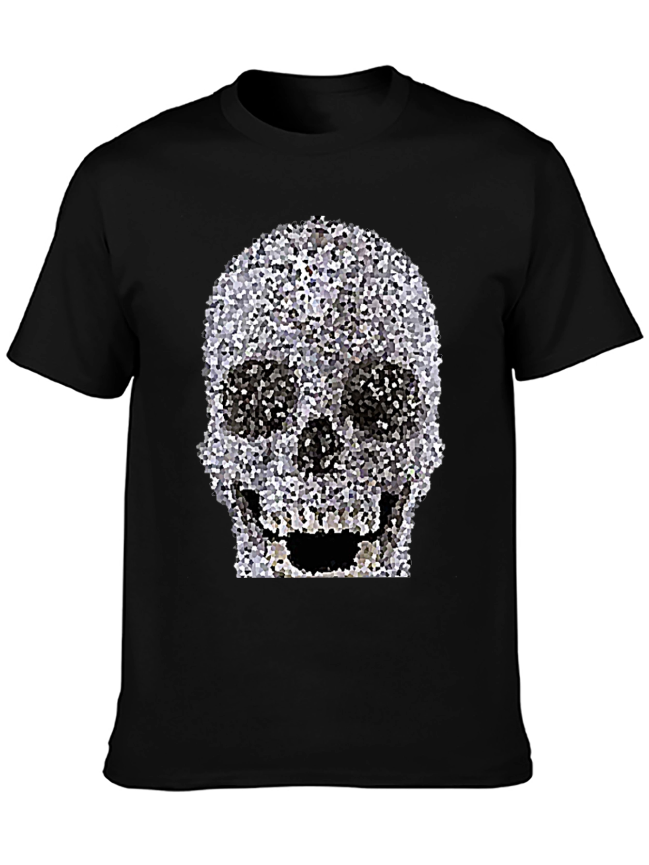 Skull Graphic Print T-Shirt