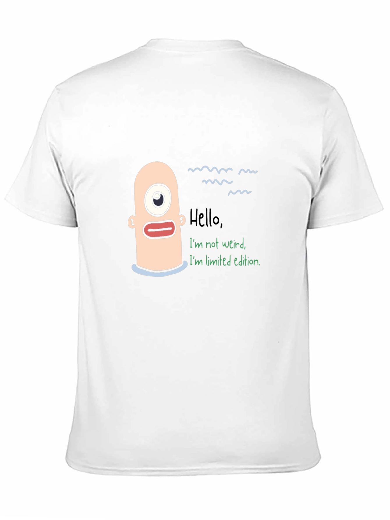 Unique Graphic Tee - Hello Im Limited Edition