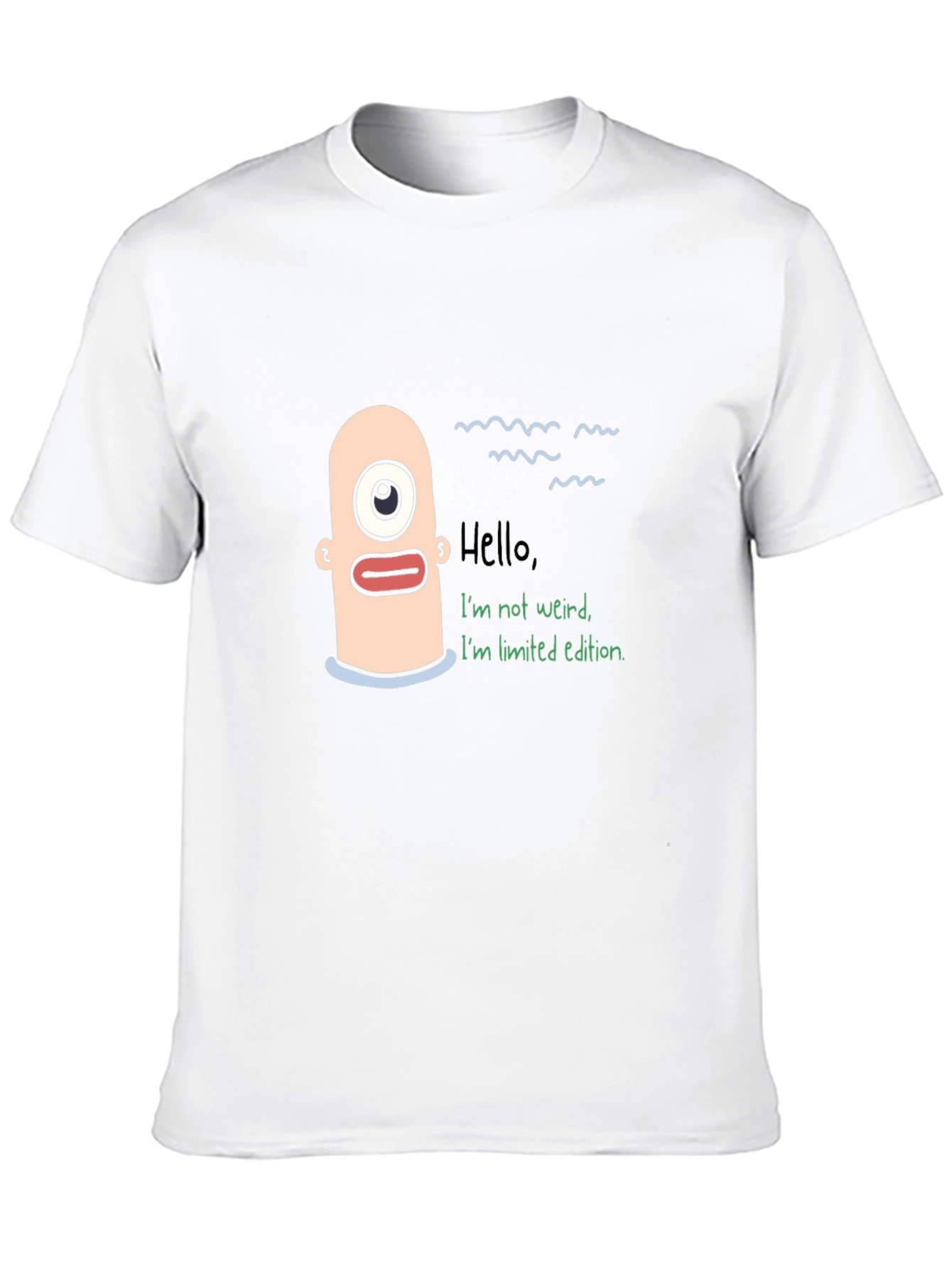 Unique Graphic Tee - Hello Im Limited Edition