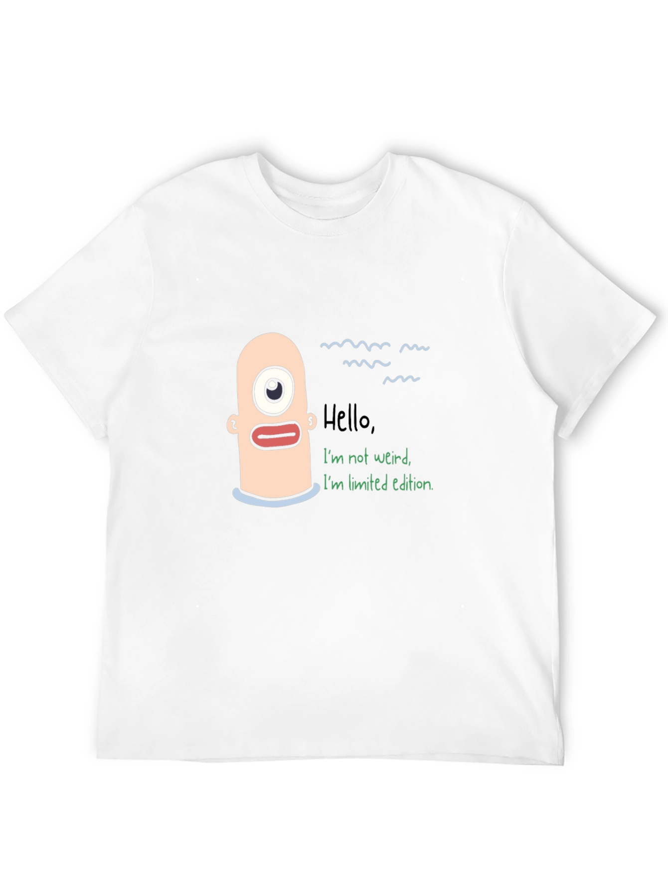 Unique Graphic Tee - Hello Im Limited Edition