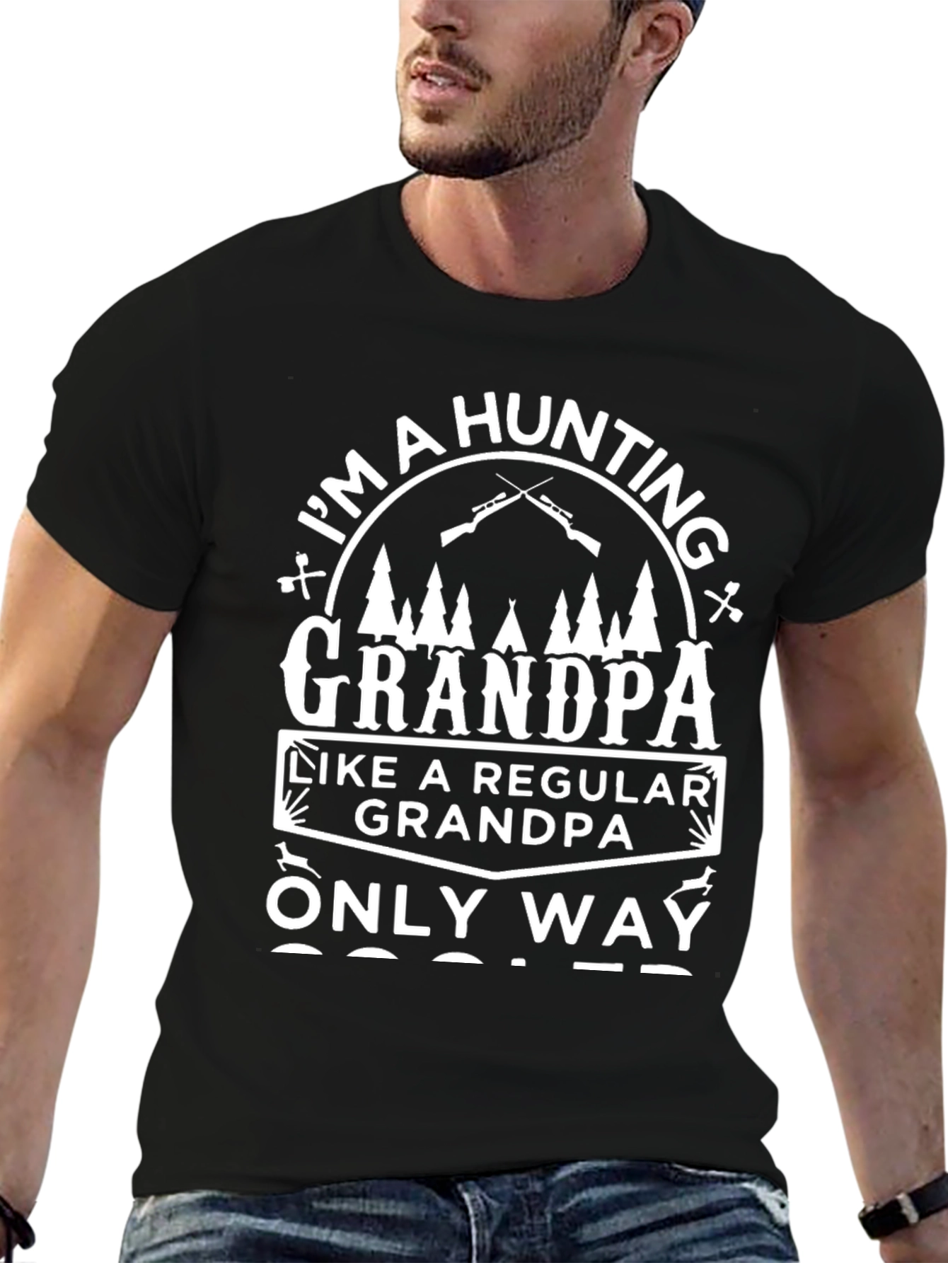Hunting Grandpa T-Shirt - Only Way Cooler!