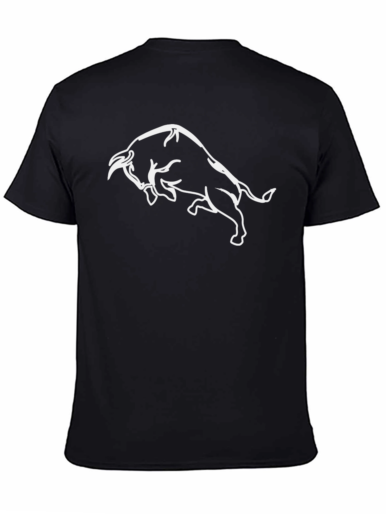 Black Bull Graphic Tee - Bold Style