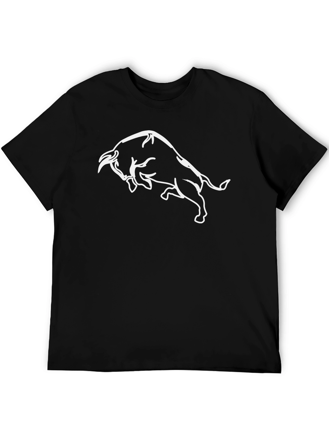 Black Bull Graphic Tee - Bold Style