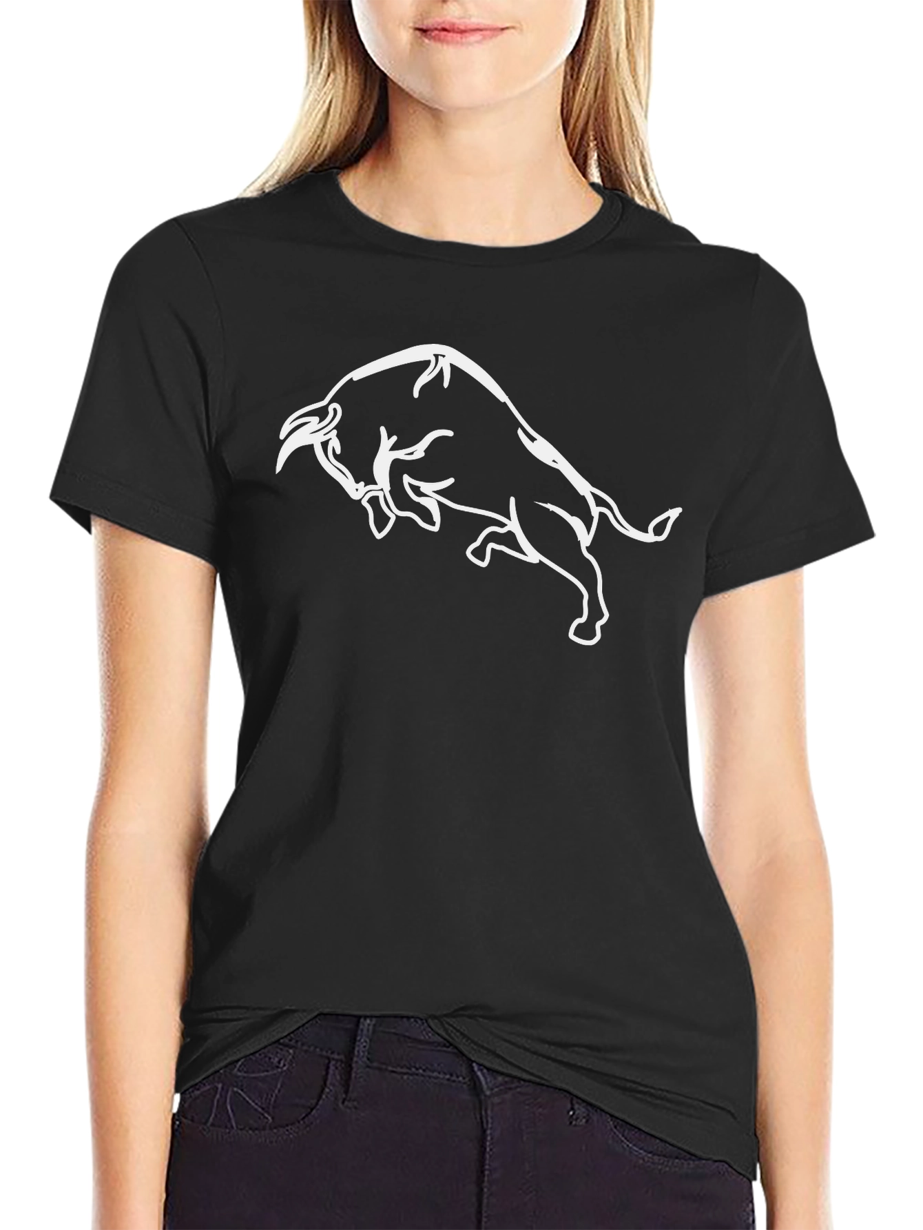 Black Bull Graphic Tee - Bold Style