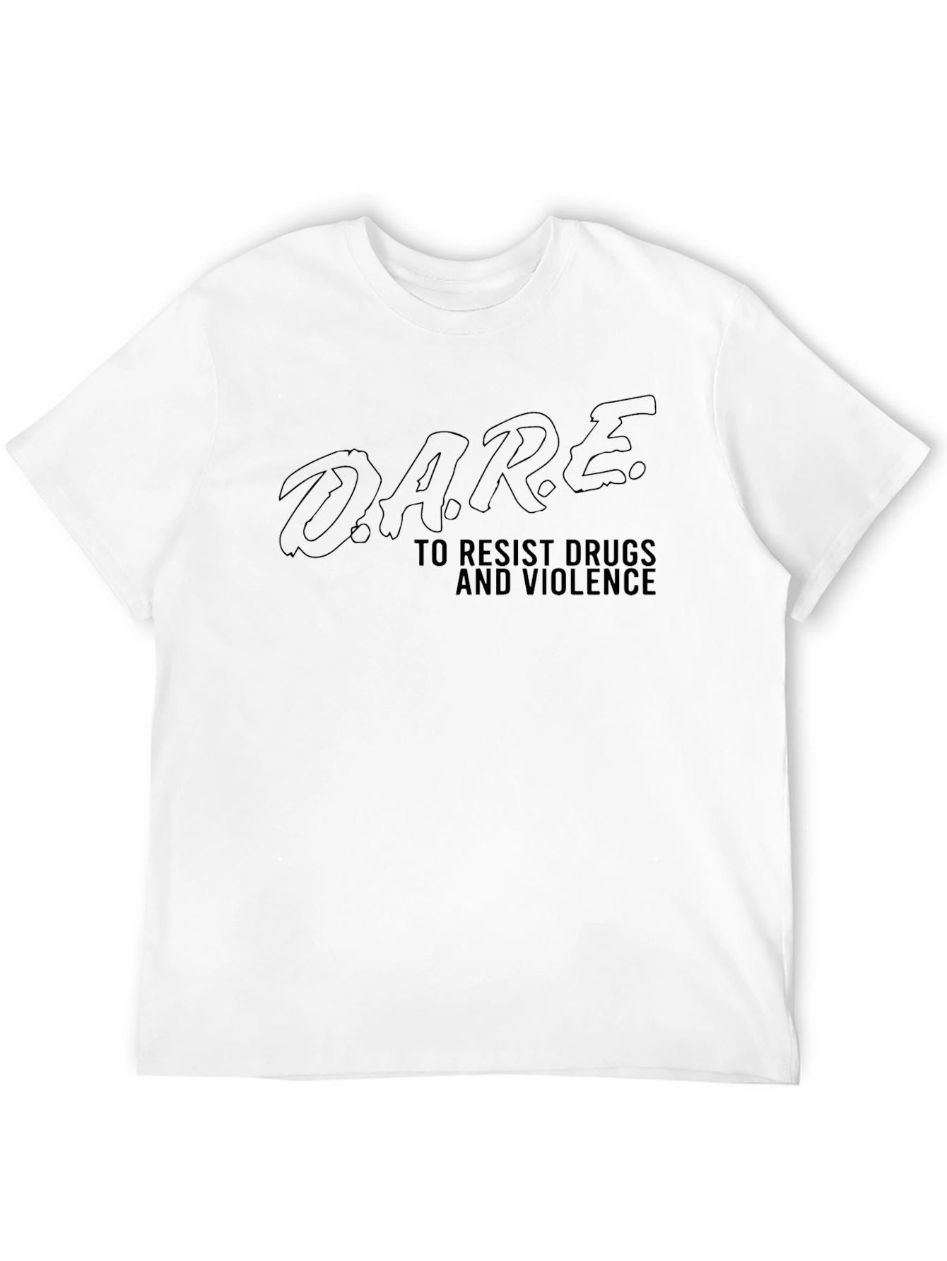 DARE Graphic T-Shirt - Black