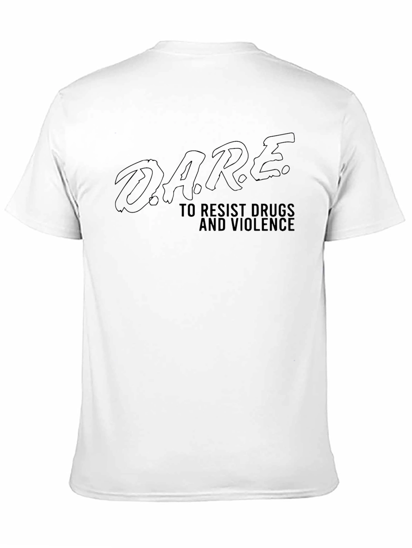 DARE Graphic T-Shirt - Black