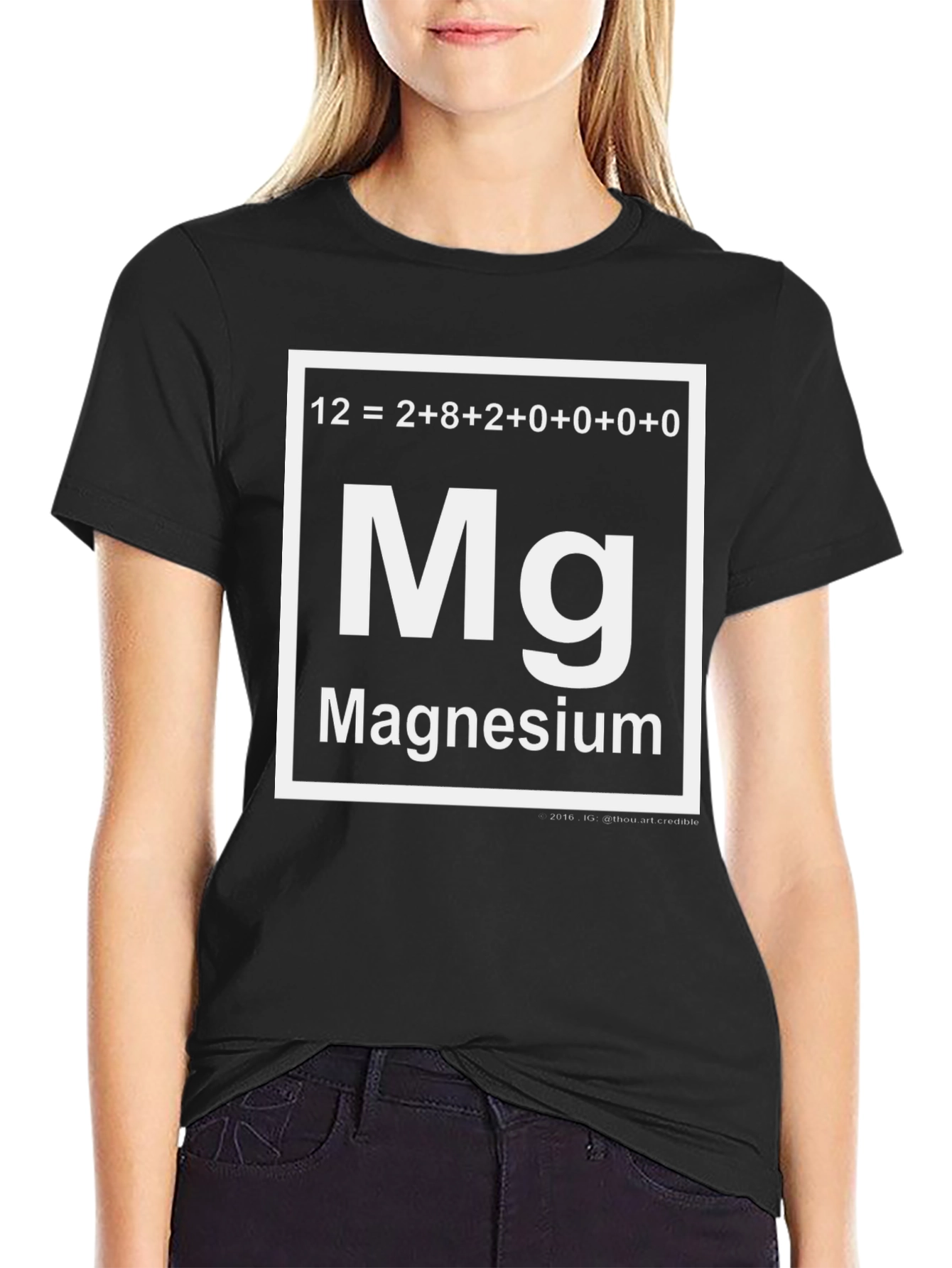 Magnesium Element T-Shirt - Science Tee