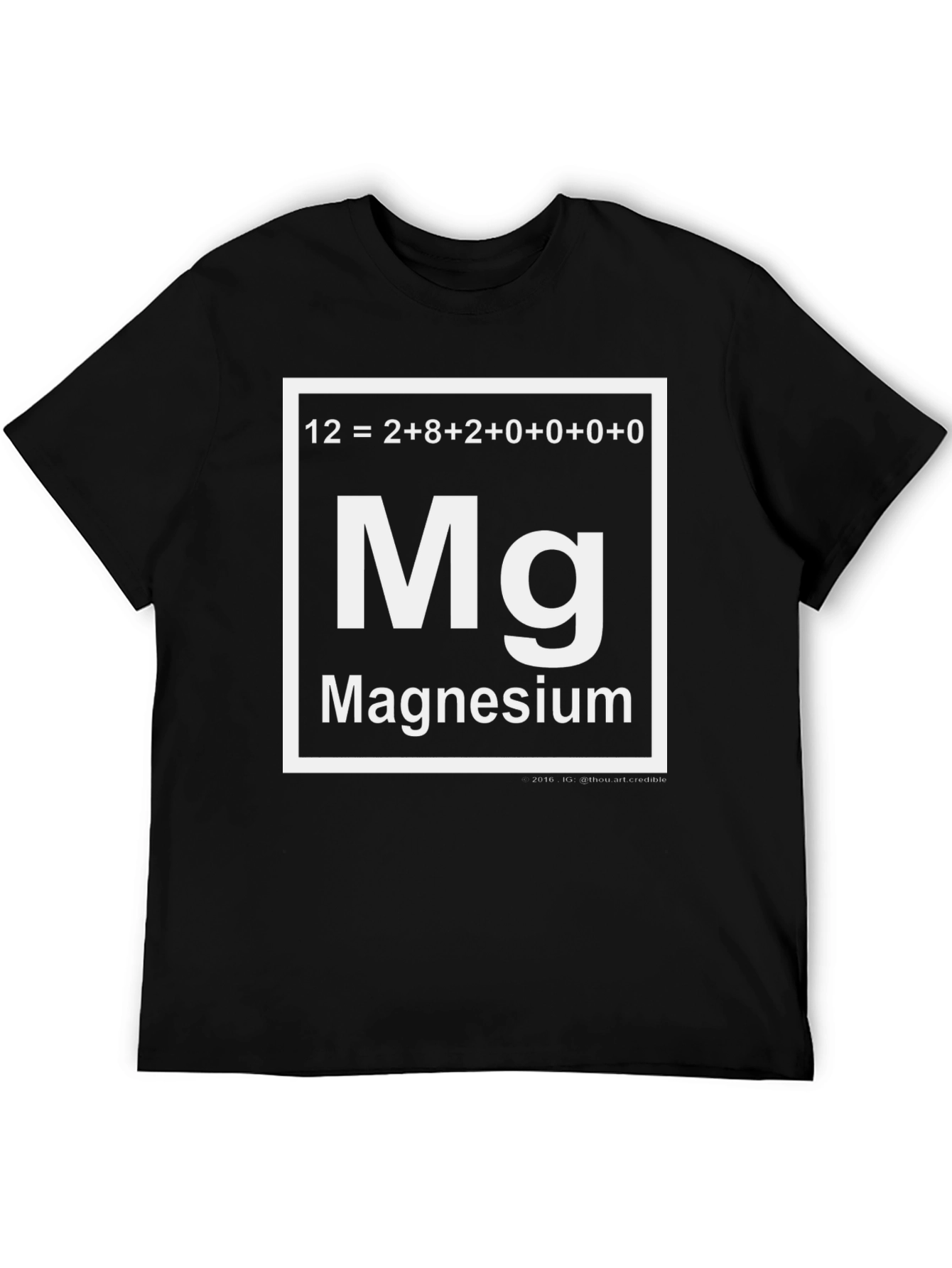 Magnesium Element T-Shirt - Science Tee