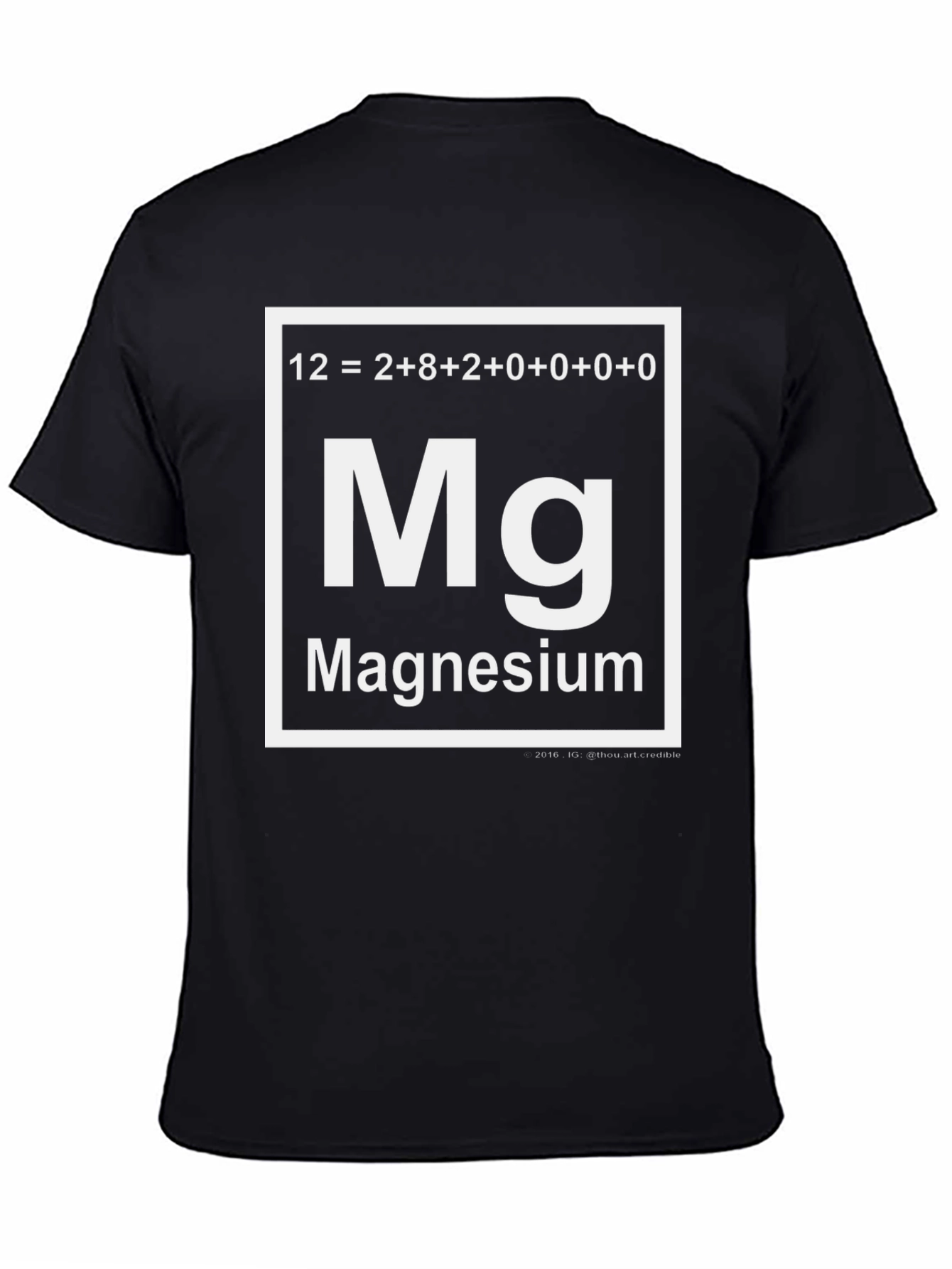 Magnesium Element T-Shirt - Science Tee
