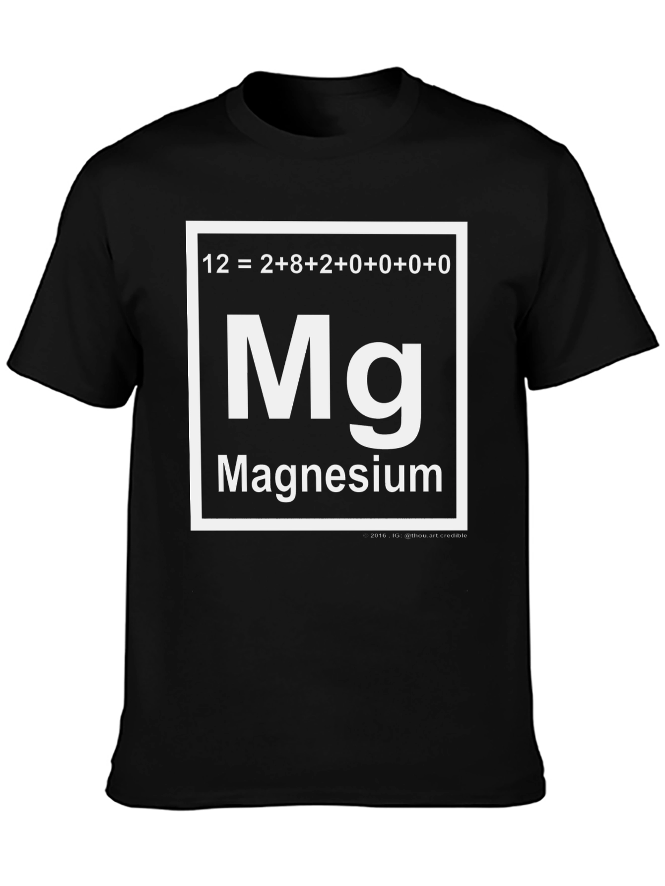 Magnesium Element T-Shirt - Science Tee