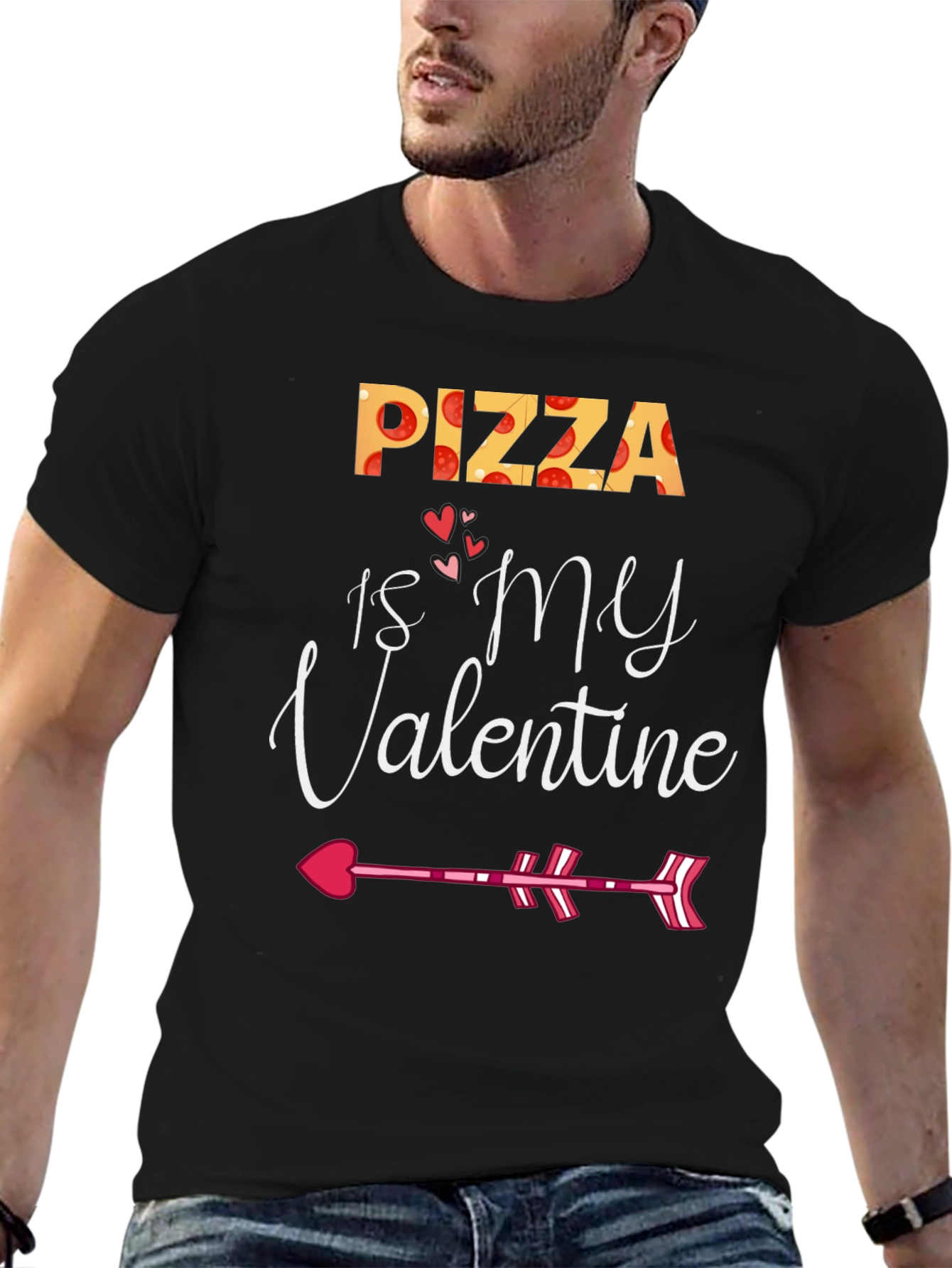 Pizza is My Valentine Valentines Day T-Shirt