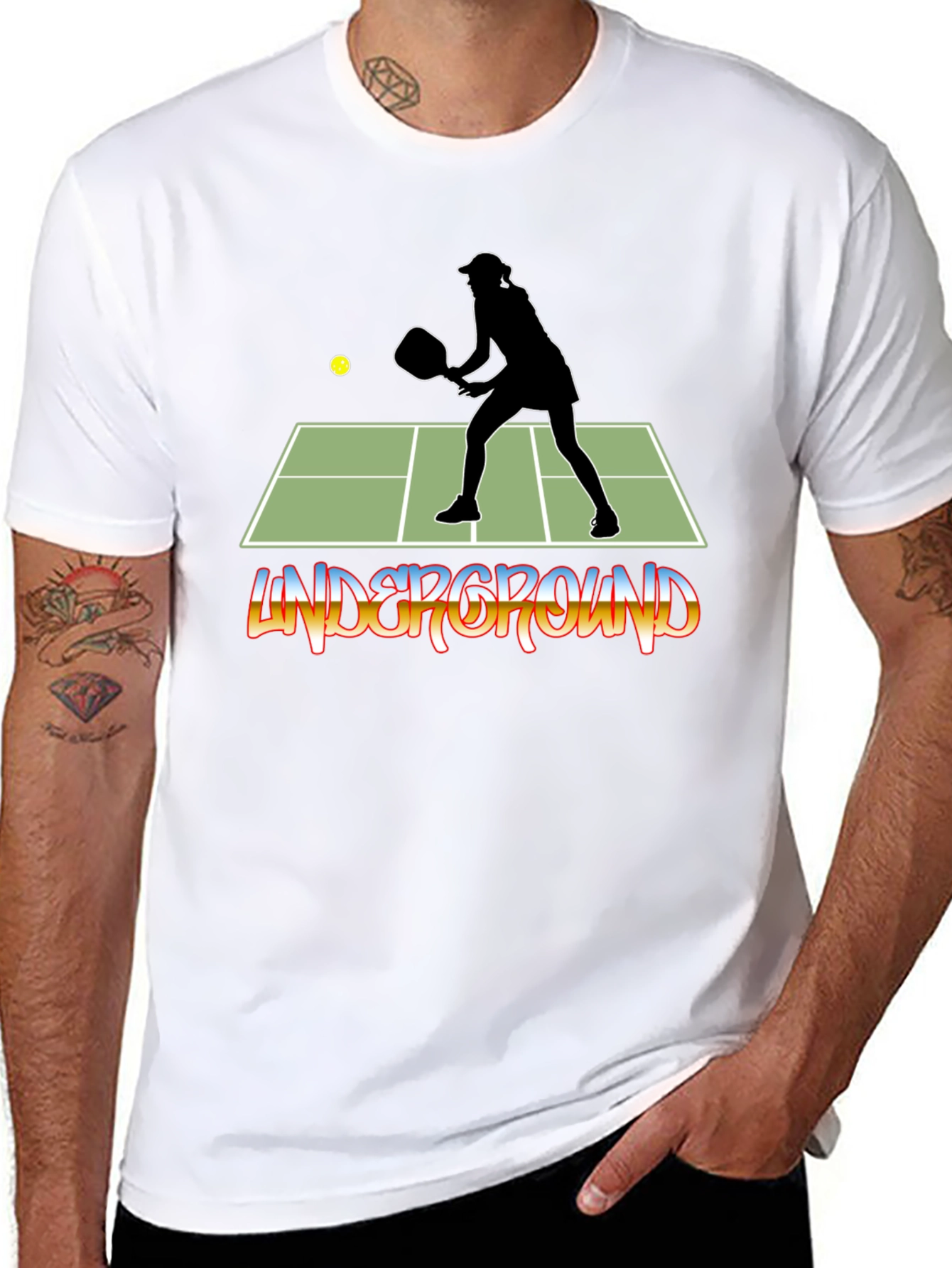 Pickleball Underground T-Shirt - Game On!