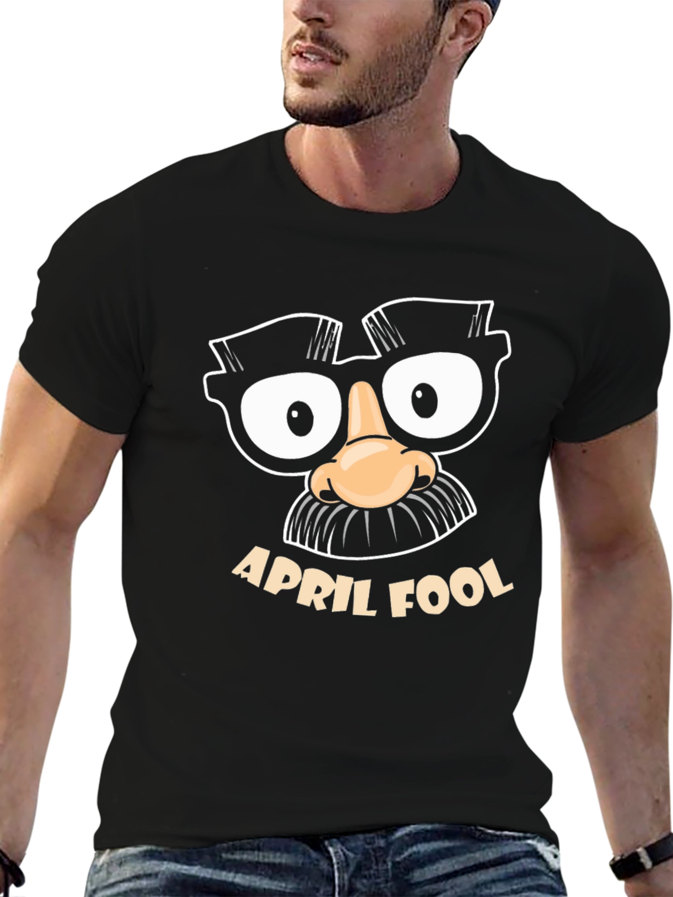April Fools Day Gag T-Shirt - Disguise Costume Tee