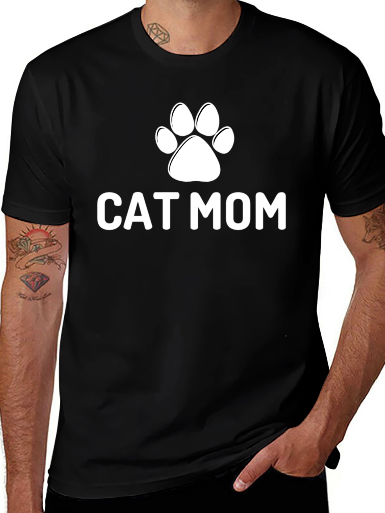 Cat Mom T-Shirt - Cute Pet Lover Tee