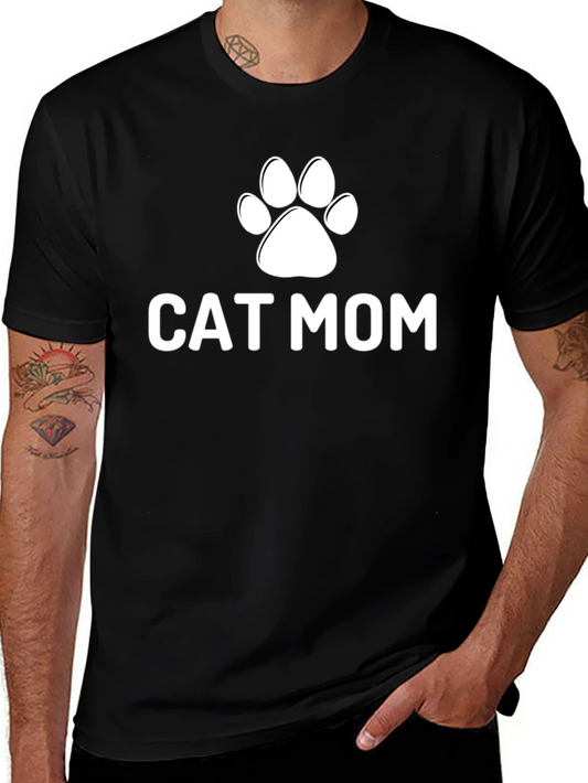 Cat Mom T-Shirt - Cute Pet Lover Tee