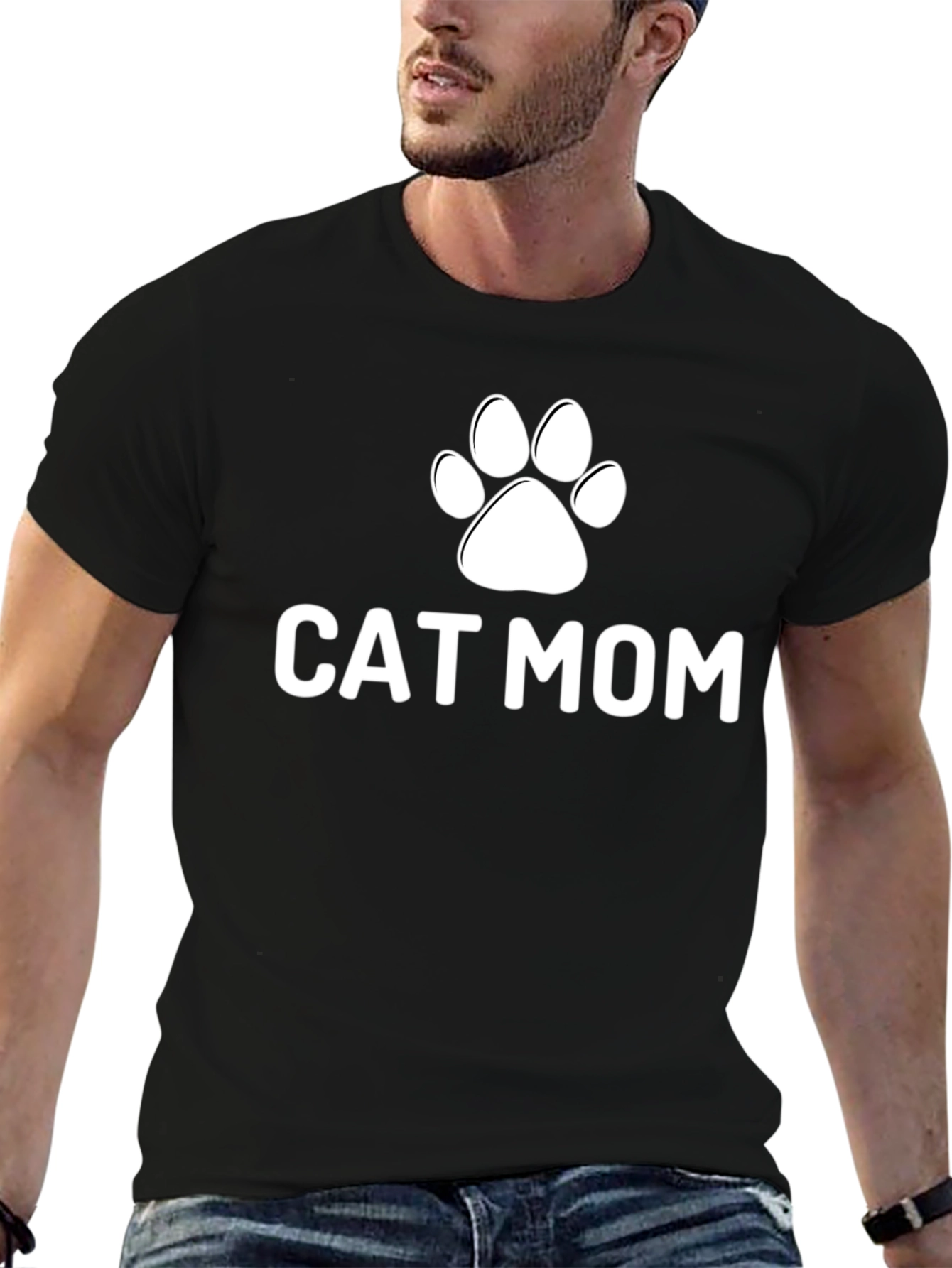 Cat Mom T-Shirt - Cute Pet Lover Tee