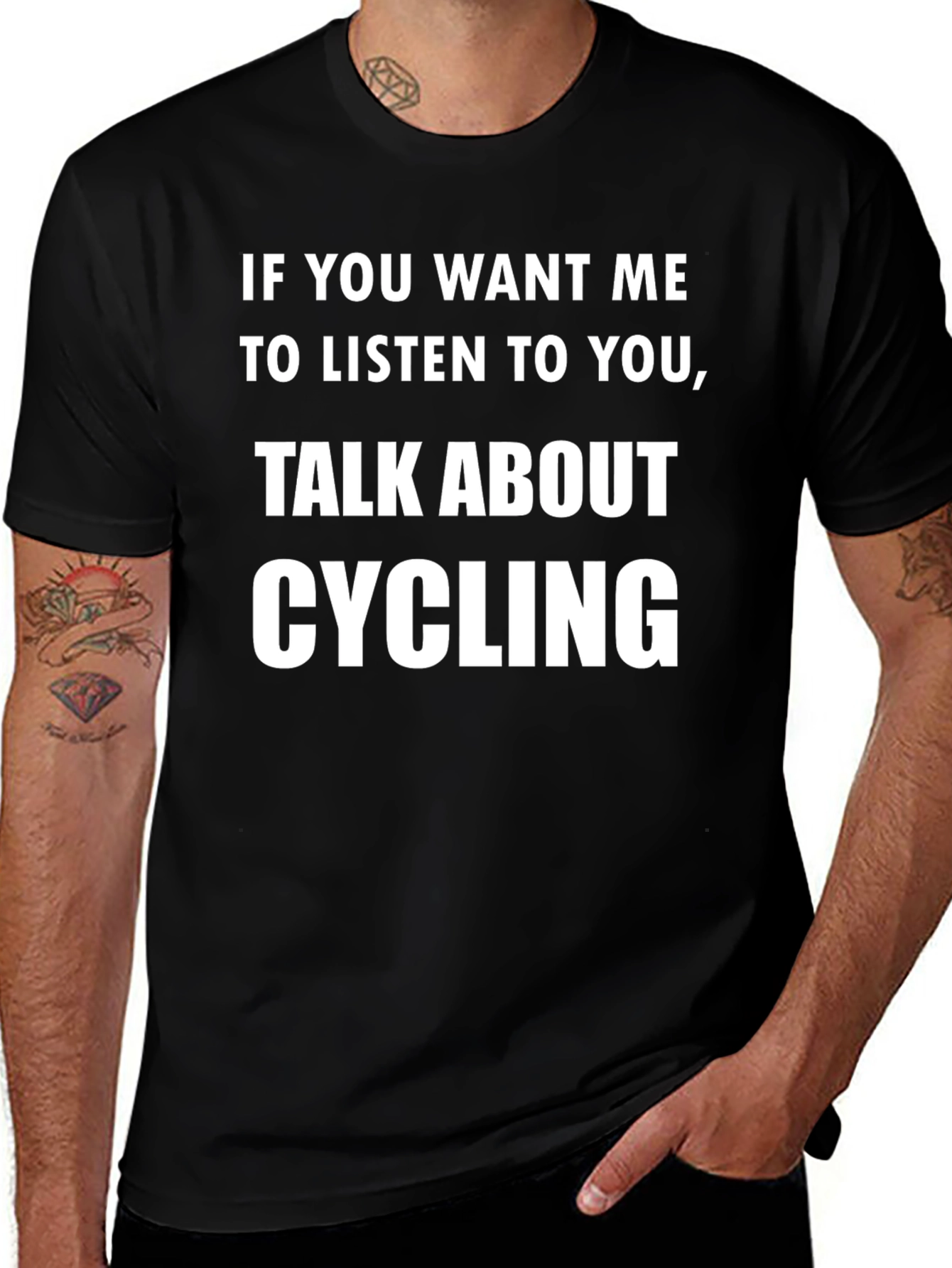Cycling T-Shirt - Talk About Cycling