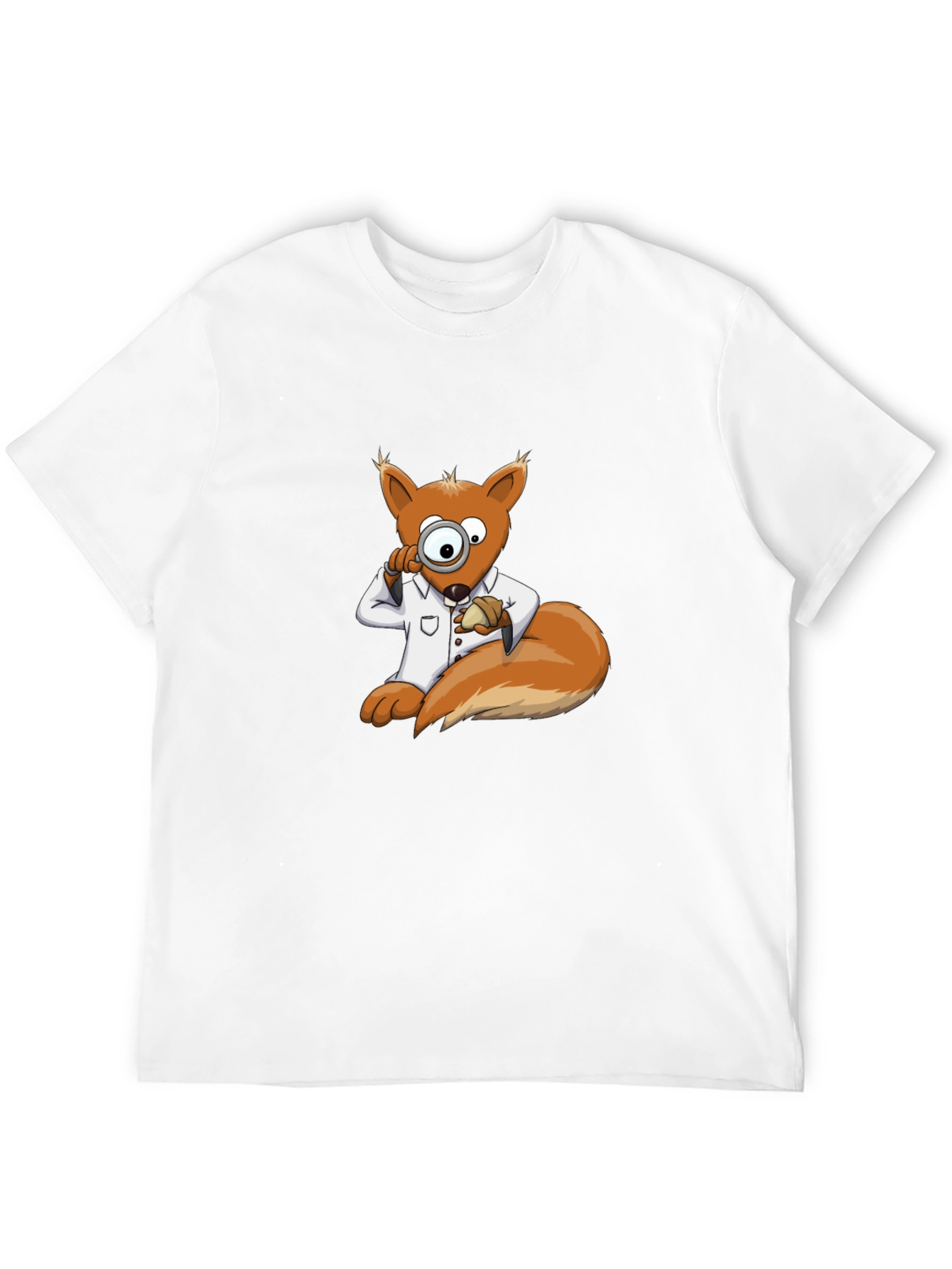 Funny Squirrel Detective T-Shirt