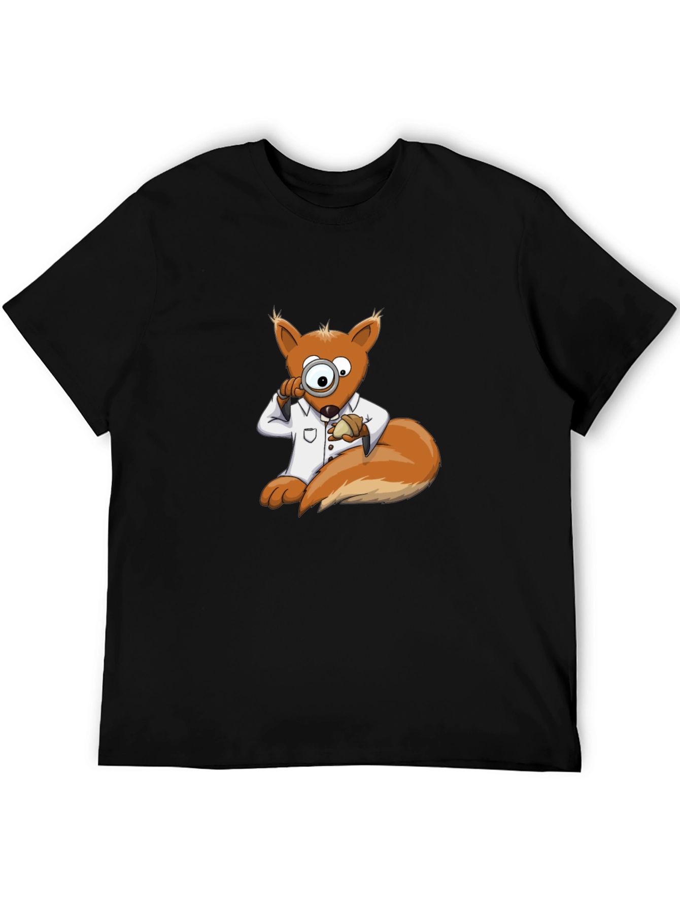 Funny Squirrel Detective T-Shirt