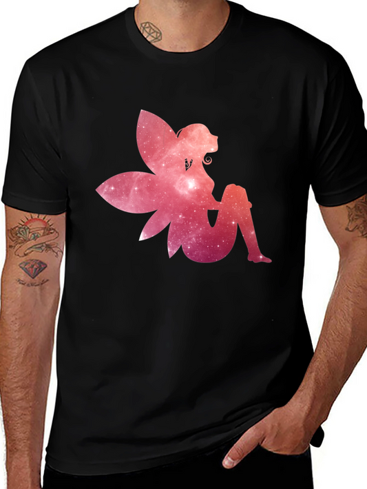 Cosmic Fairy Graphic T-Shirt - Stylish Casual Wear