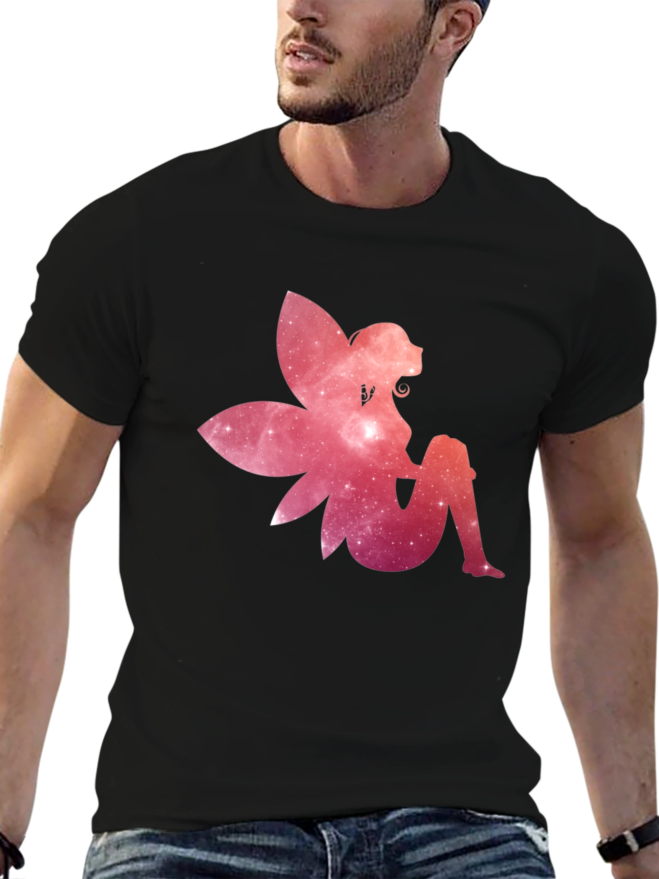 Cosmic Fairy Graphic T-Shirt - Stylish Casual Wear